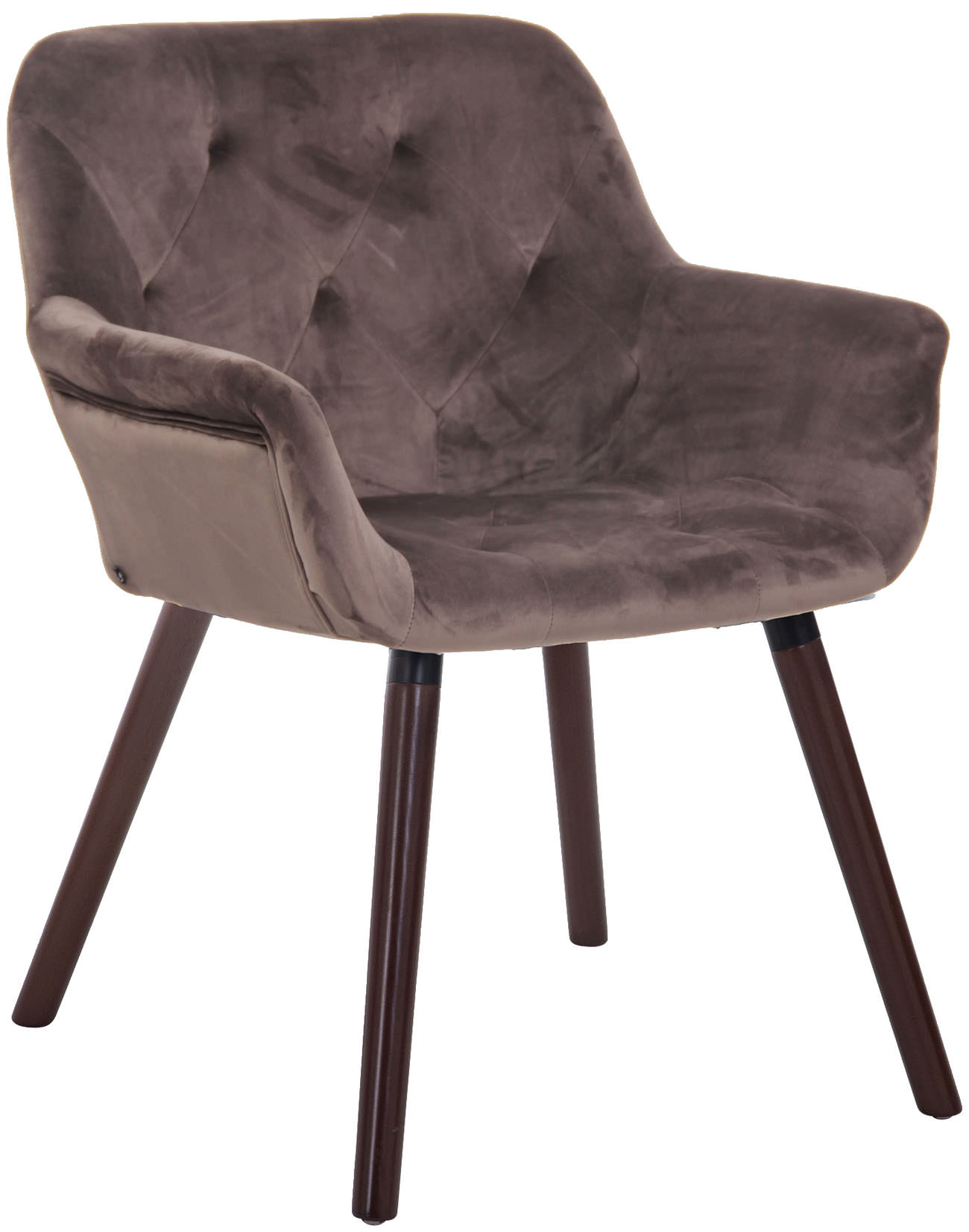 Chaise de salle à manger Cassidy en Velours