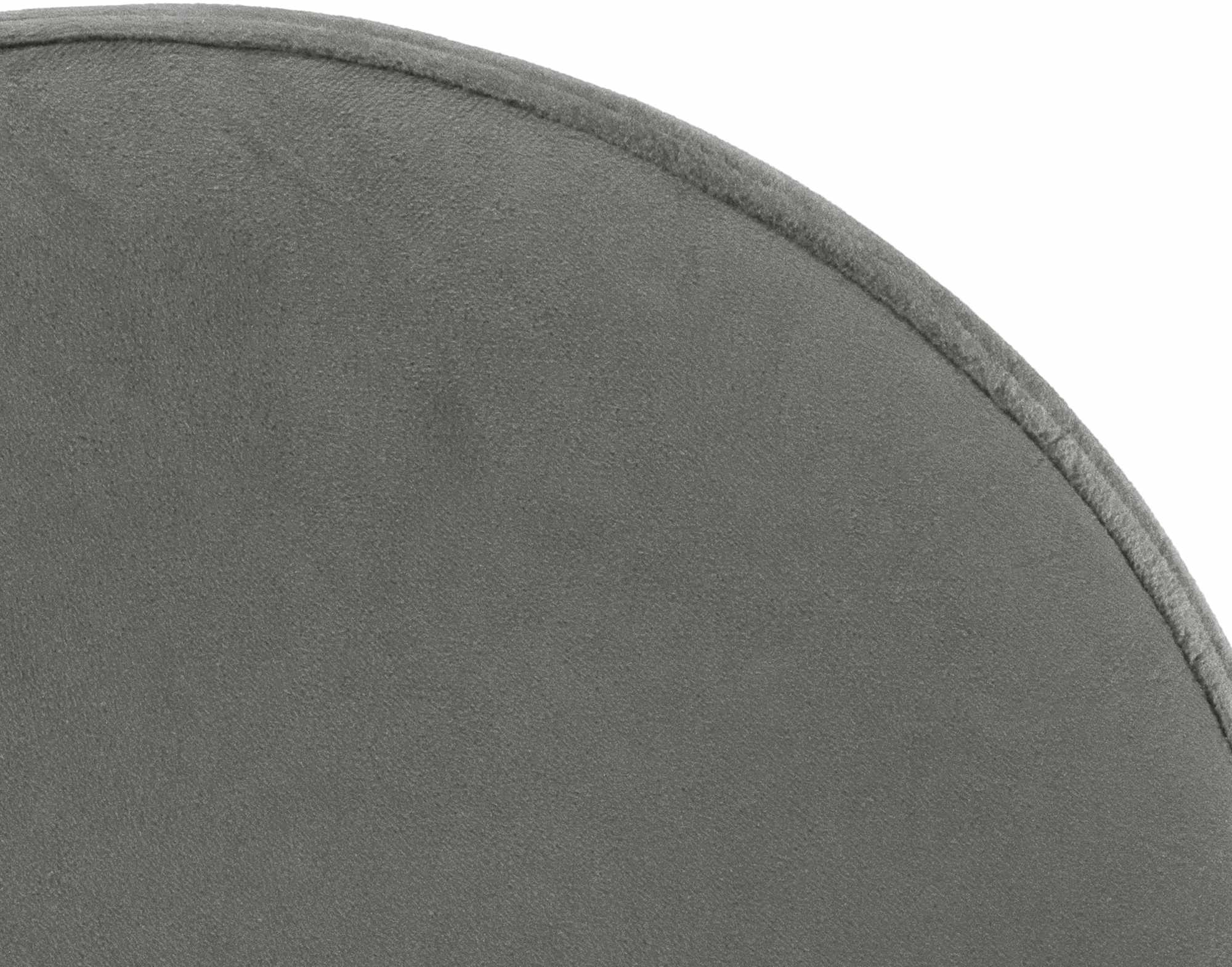 Lot de 2 tabourets de bar Ponte velours