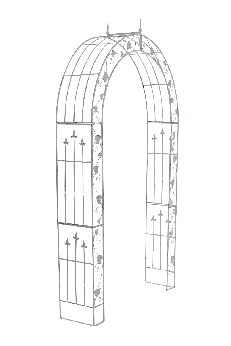 Arche de jardin Emma en fer forgé