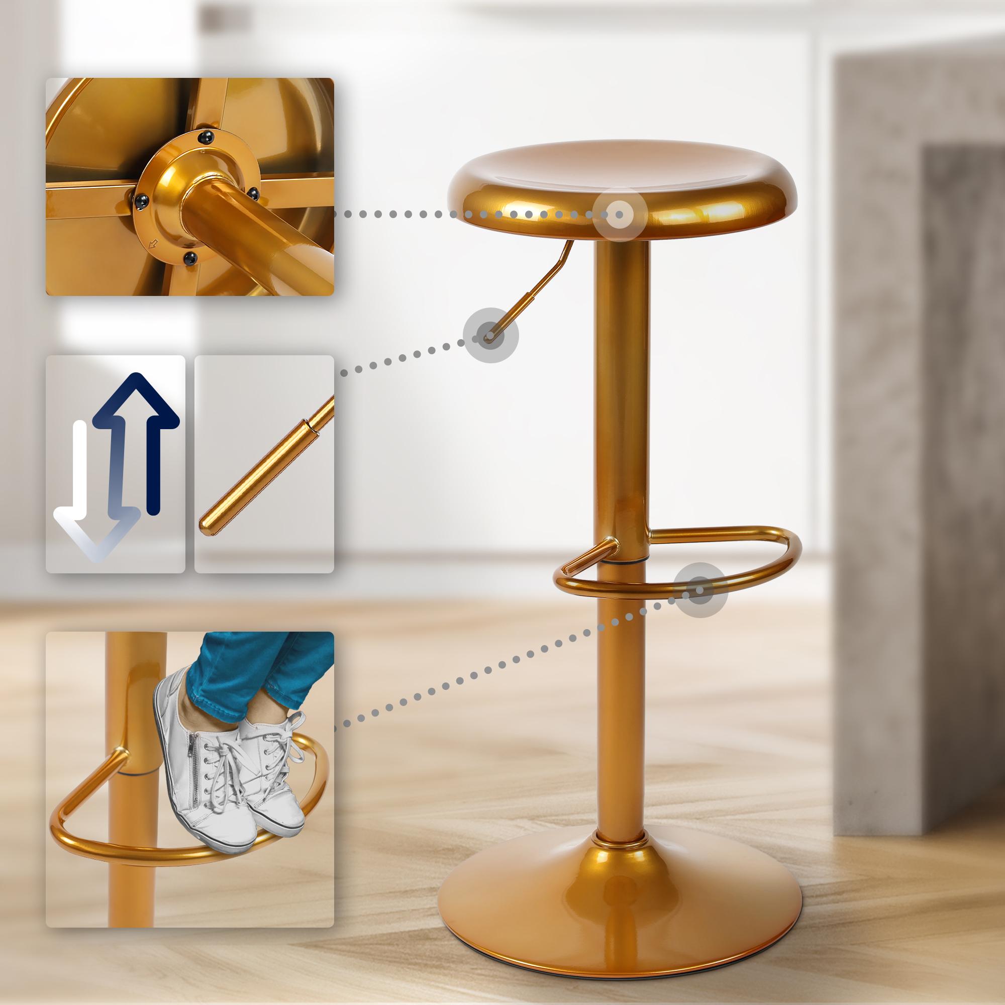 Lot de 2 tabourets de bar Williston