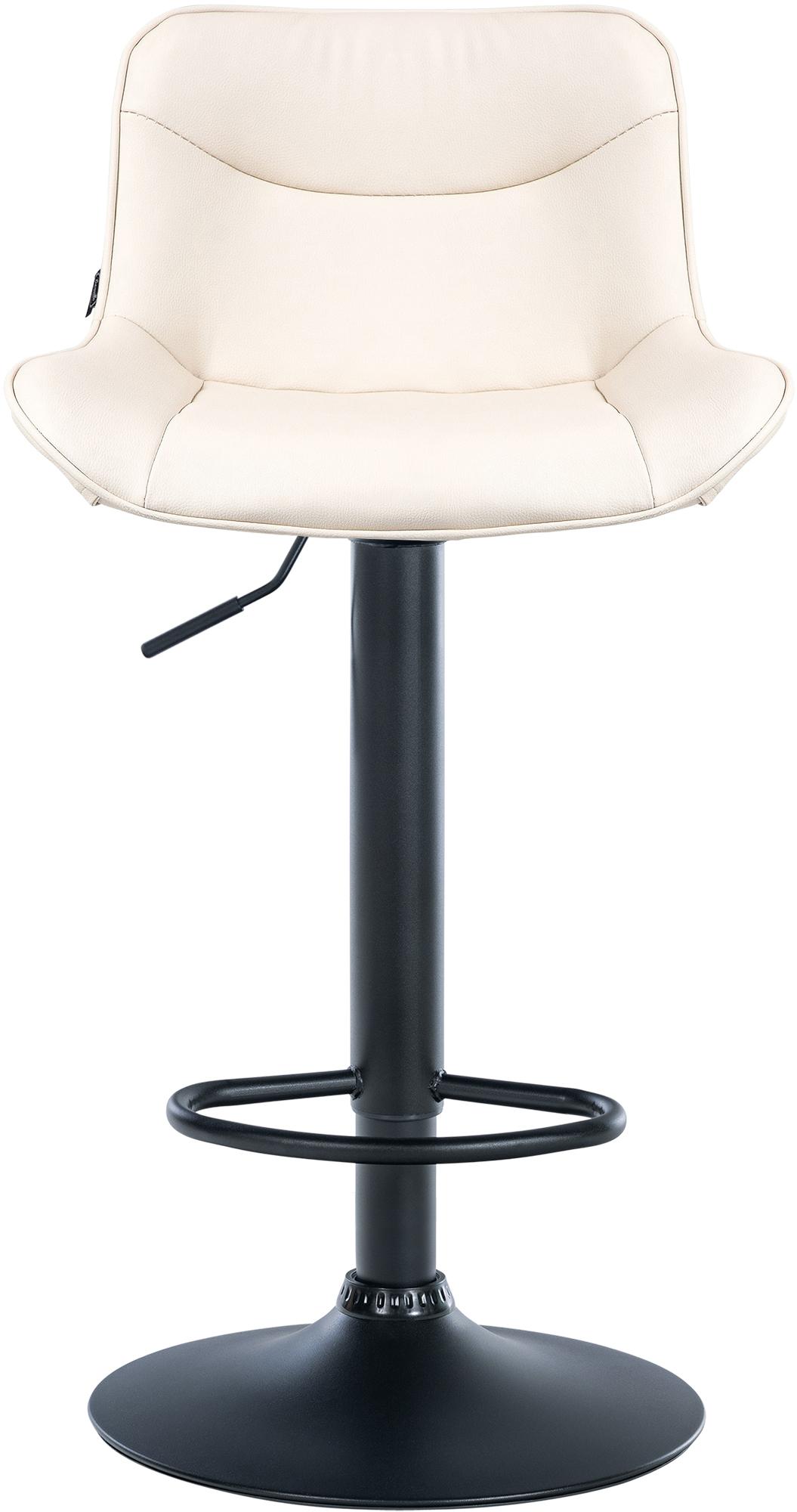 Lot de 2 tabourets de bar Vonore en similicuir