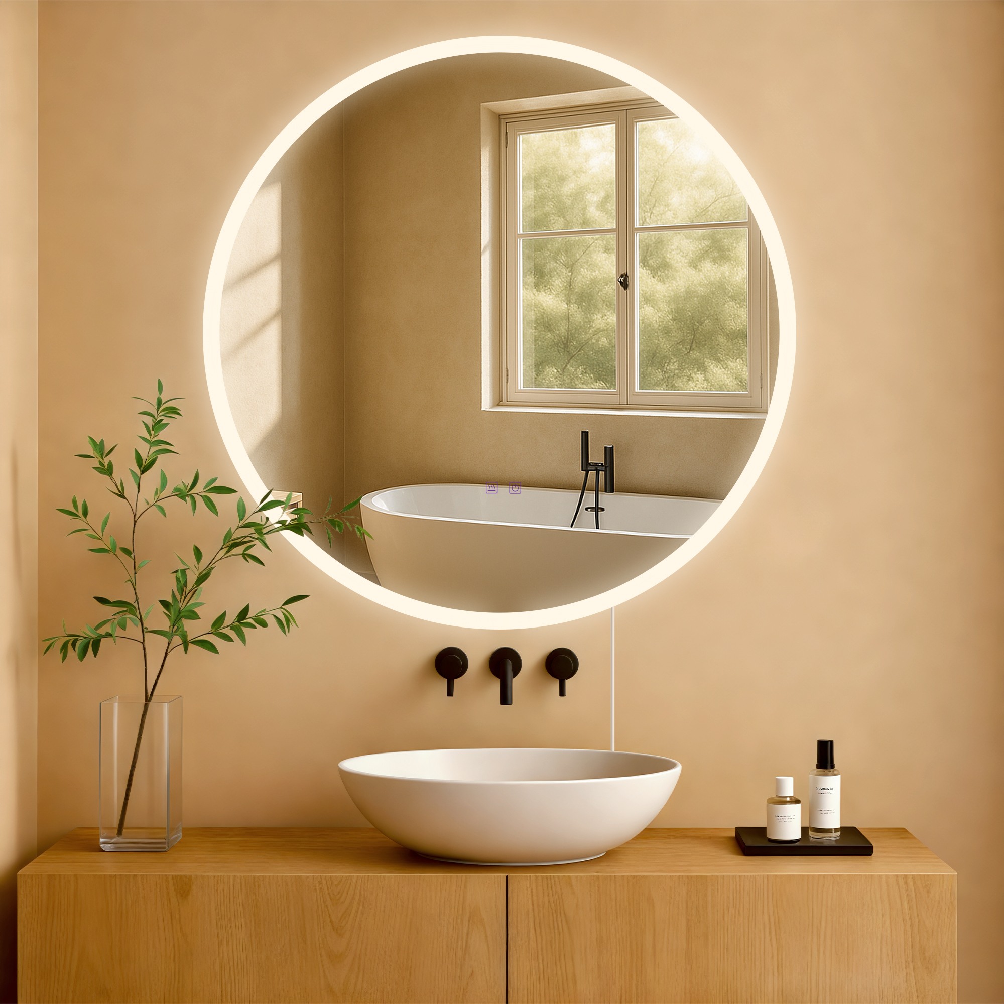Miroir de salle de bain Laconia