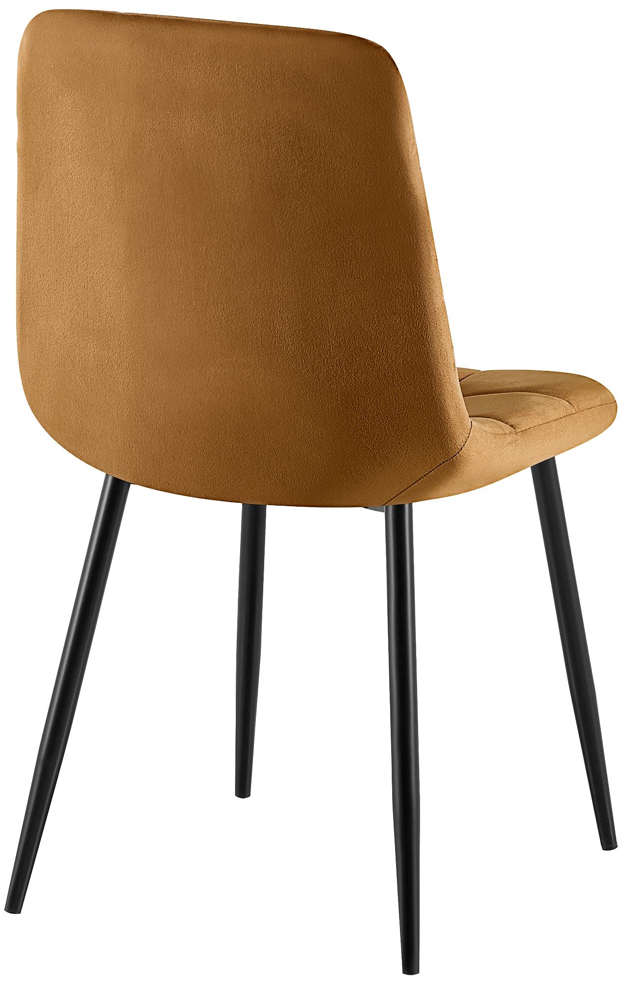 Chaise de salle a manger Antibes en velours