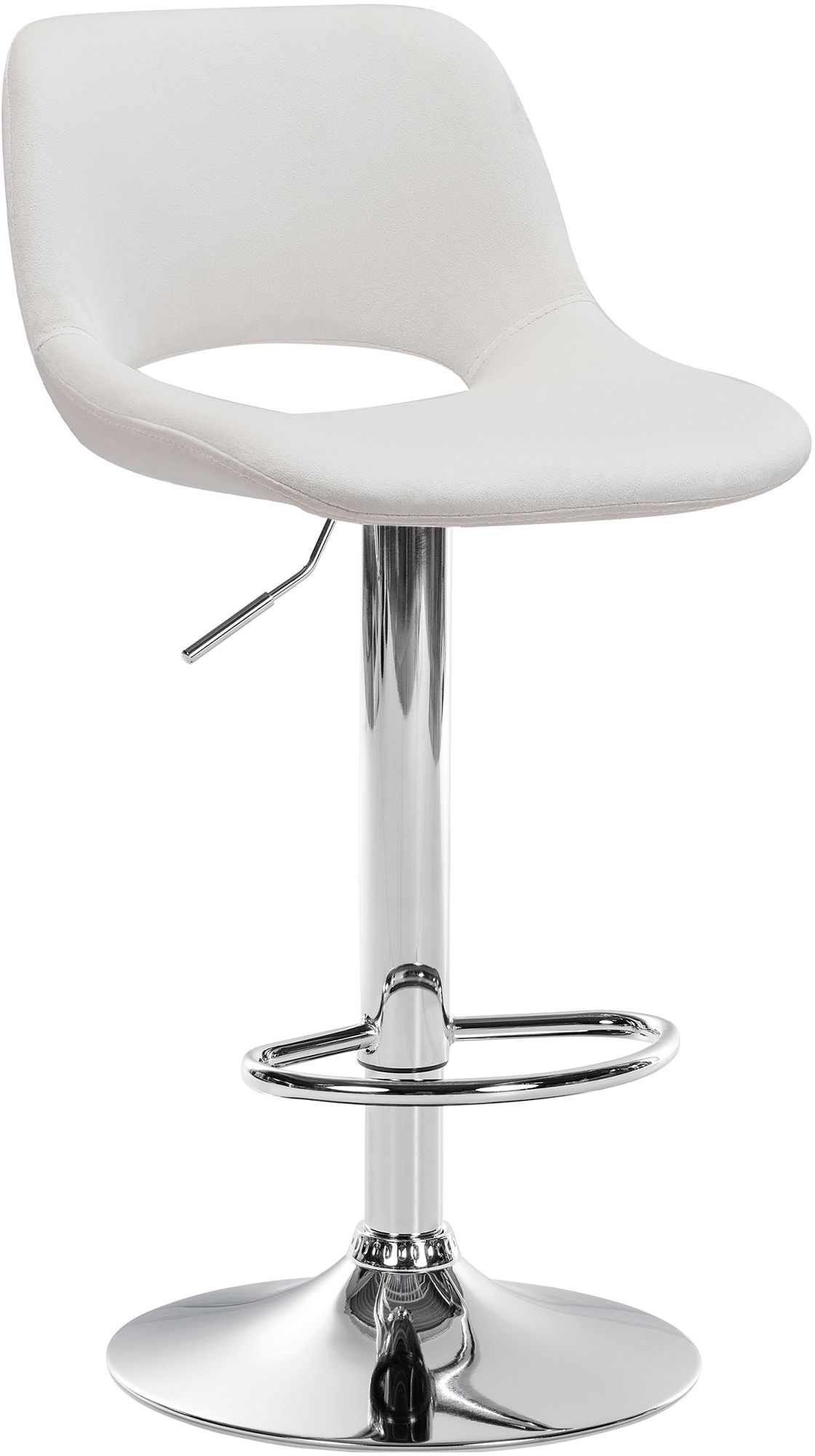 Tabouret de bar Camden velours