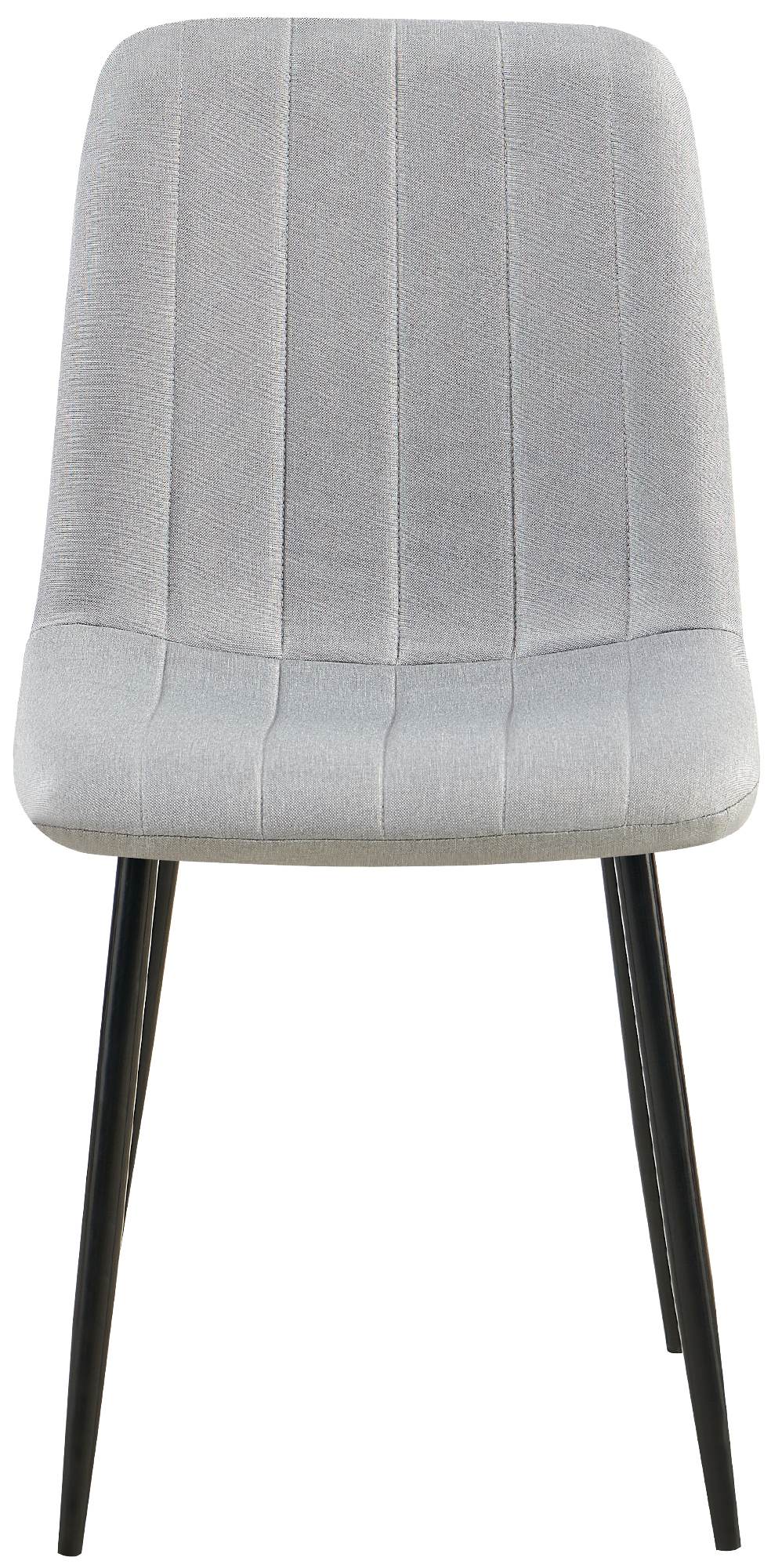 Chaise de salle à manger Dijon avec Piètement en métal noir