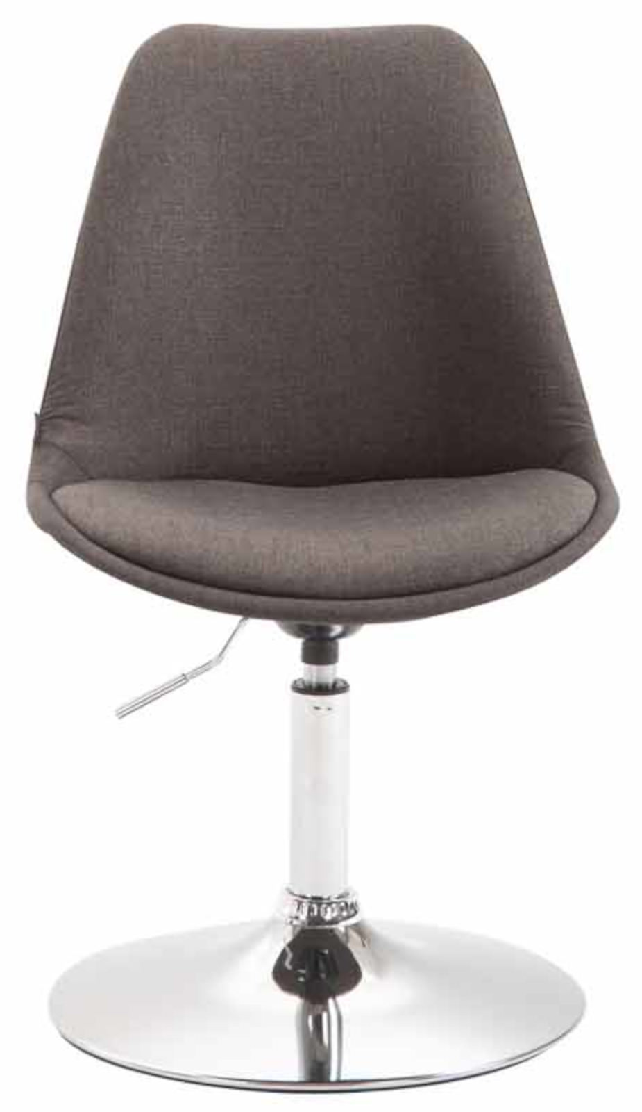 Lot de 4 Chaises de salle à manger Maverick tissu avec pied trompette