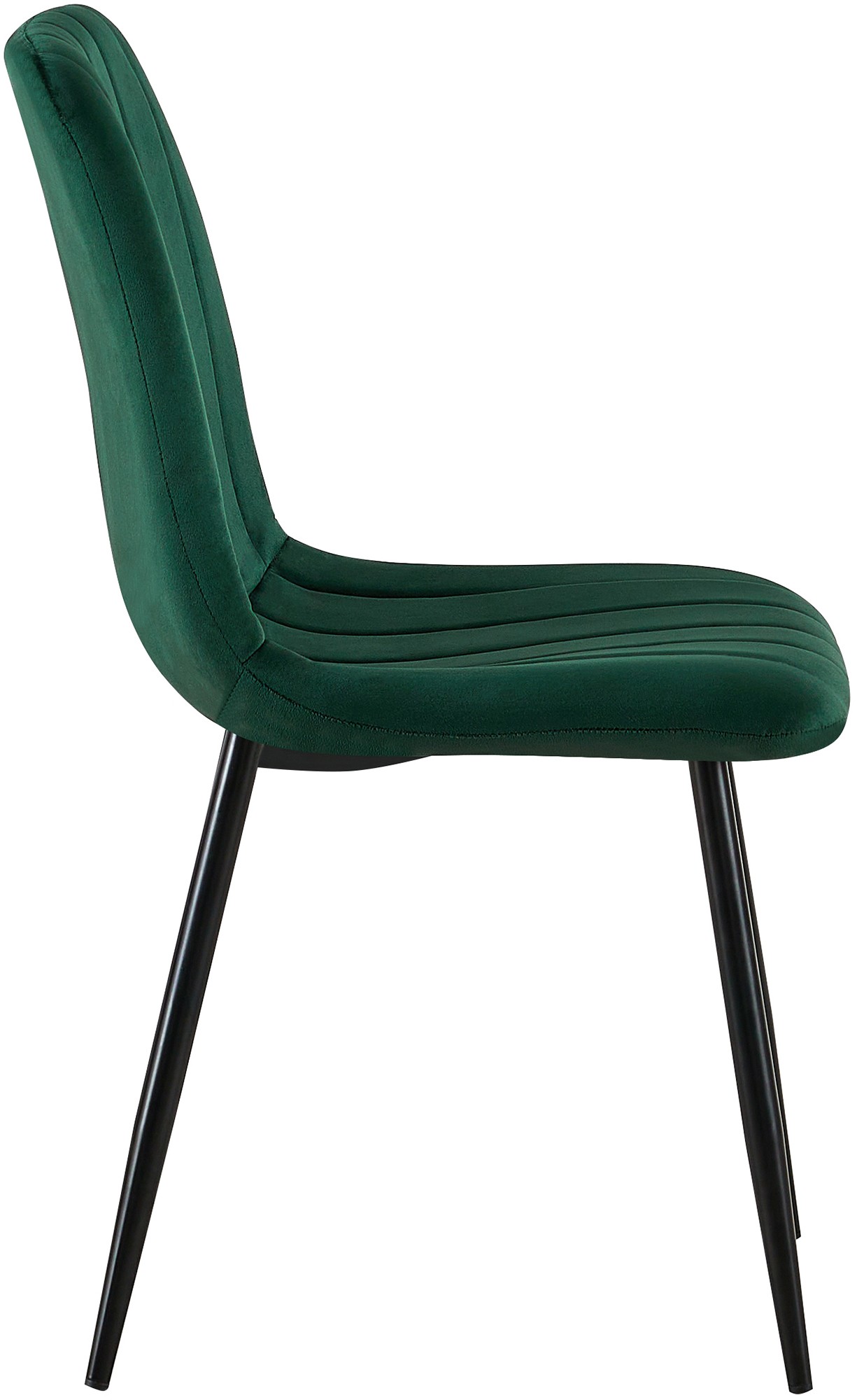 Chaise de salle à manger Dijon avec Piètement en métal noir