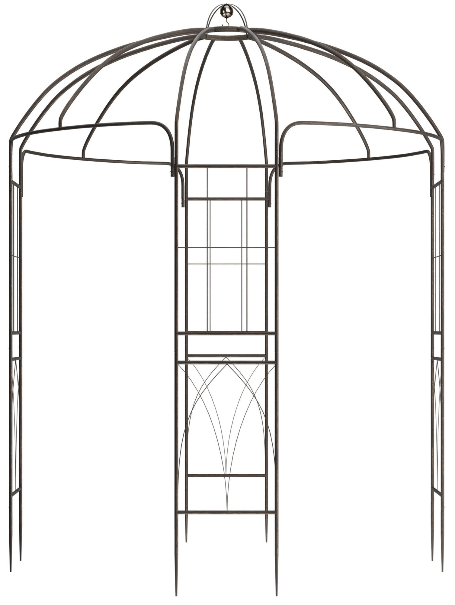 Pavillon de jardin Keira avec treillis