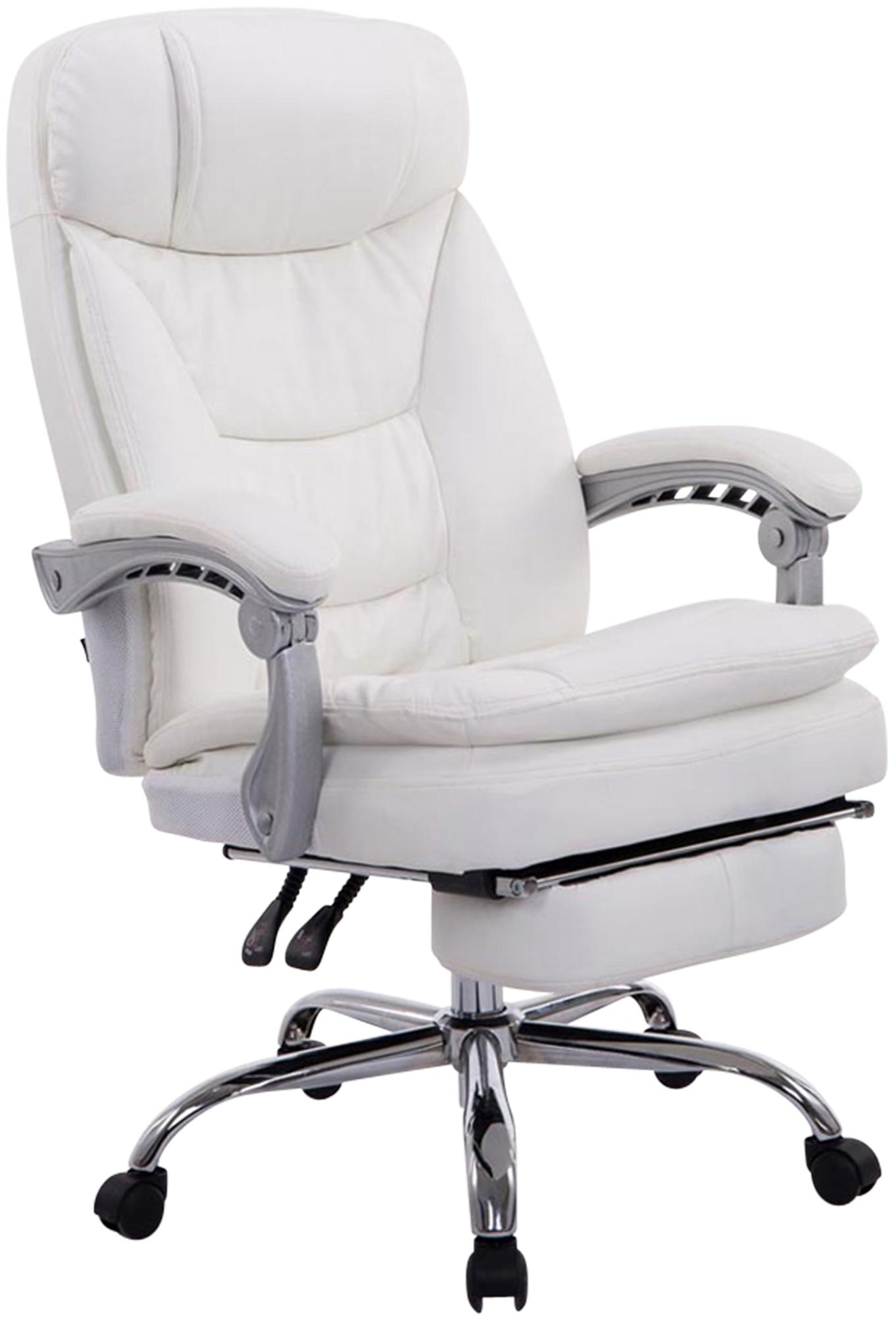 Chaise de bureau XL Troy en similicuir