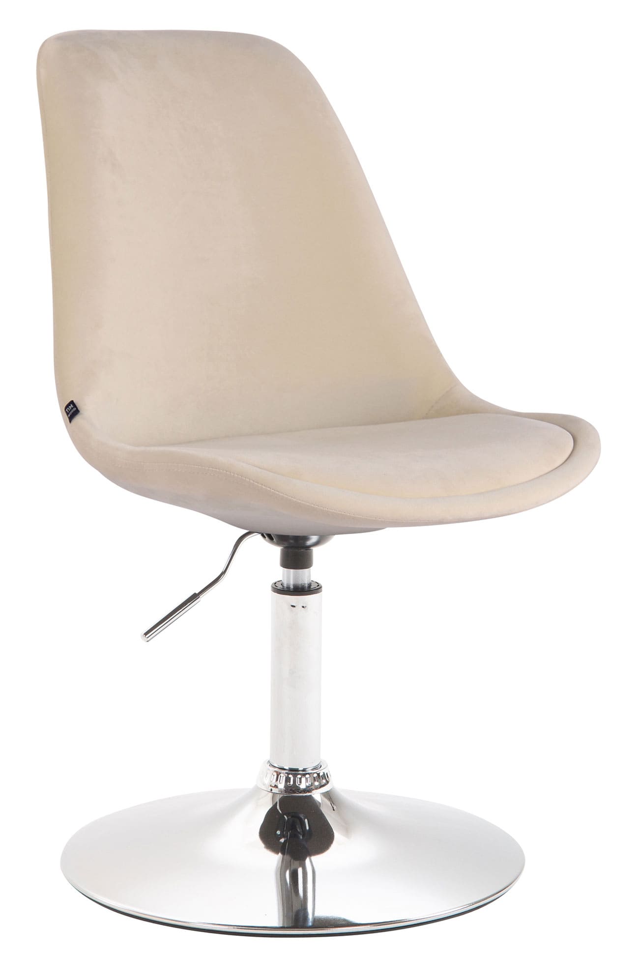 Lot de 4 Chaises de salle à manger Maverick en velours avec pied métal