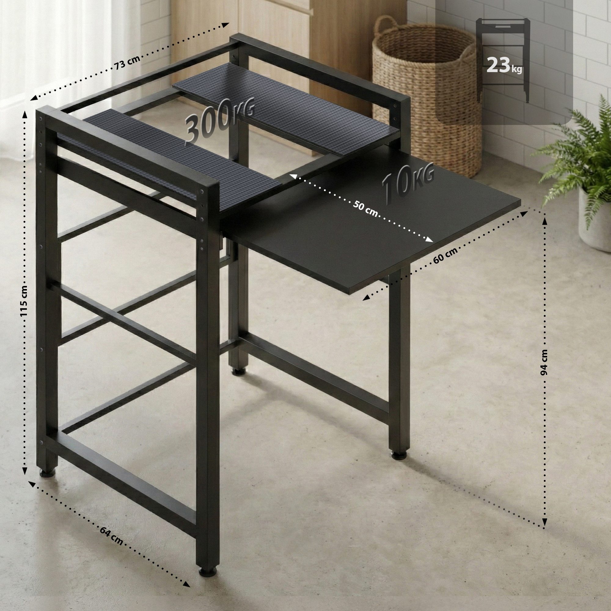 Etagere de superposition lave-linge Juri