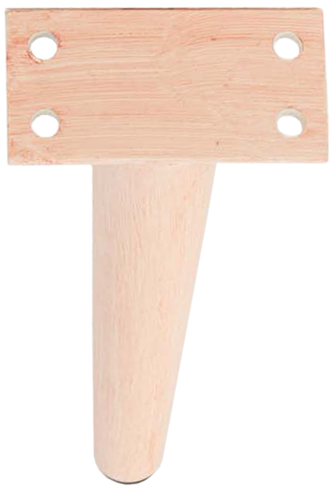 Lot de 4 pieds de meuble