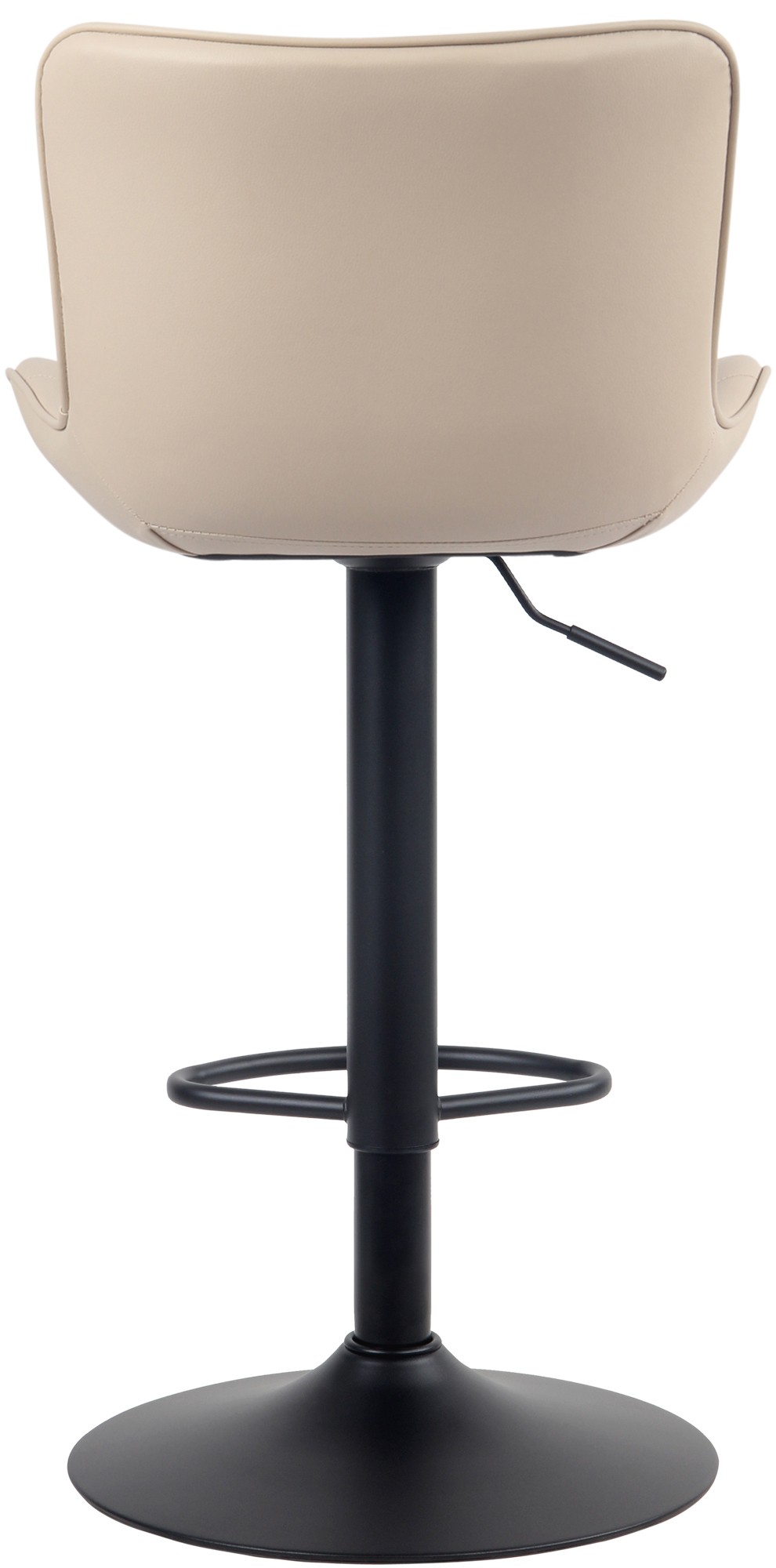 Tabouret de bar Linus Pied en Métal Hauteur réglable Siège pivotant