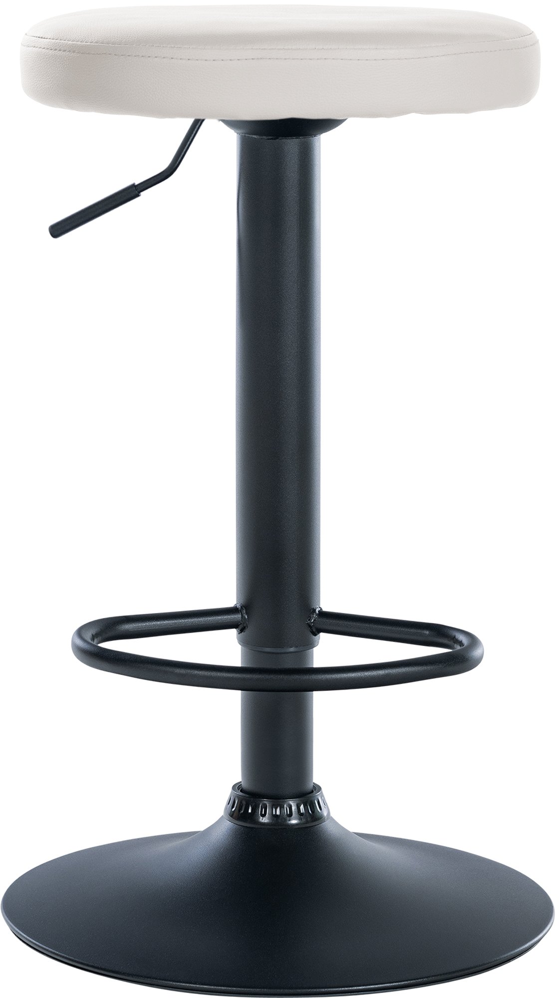Lot de 2 tabourets de bar Ponte en similicuir
