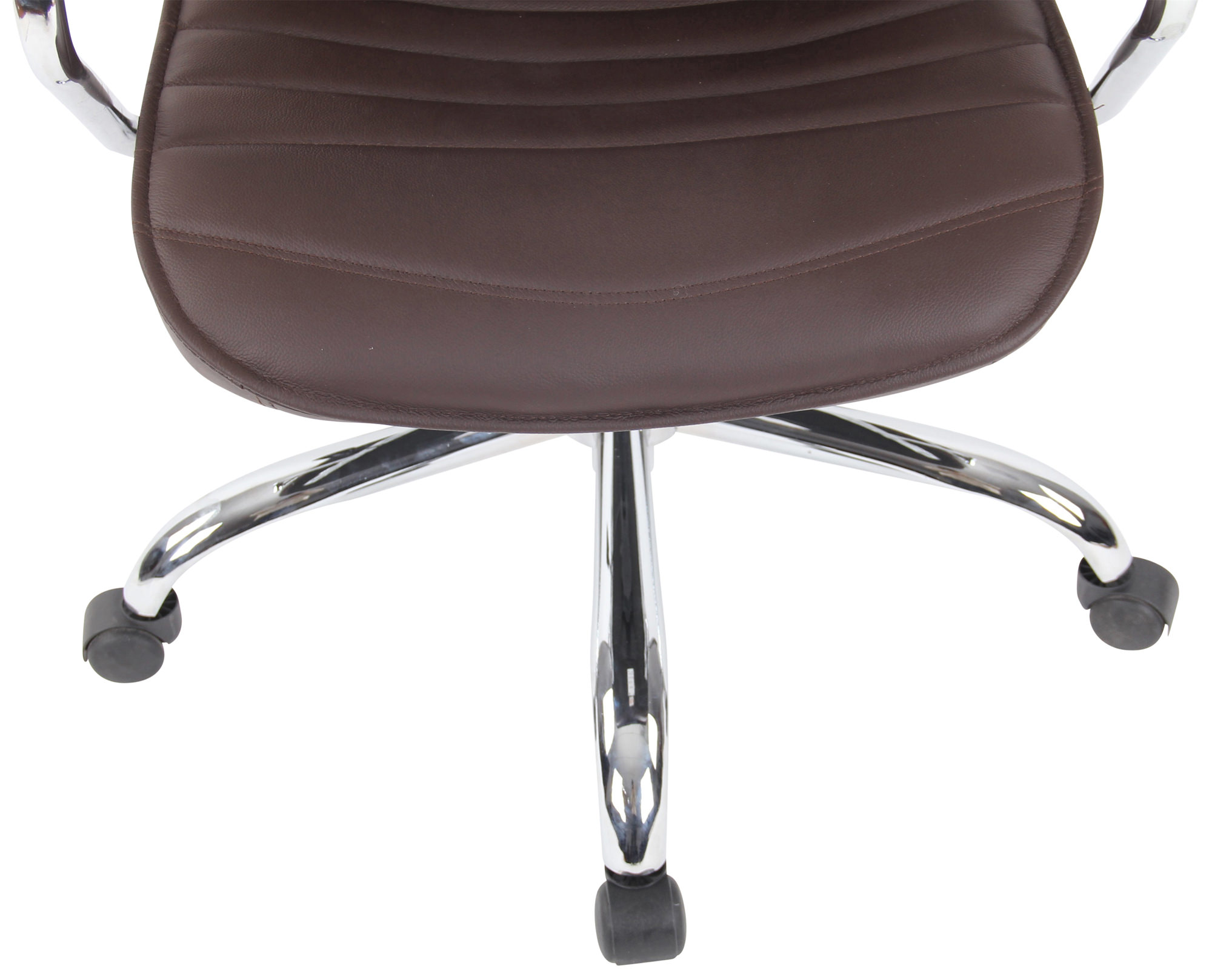 Fauteuil de bureau Rako en cuir véritable