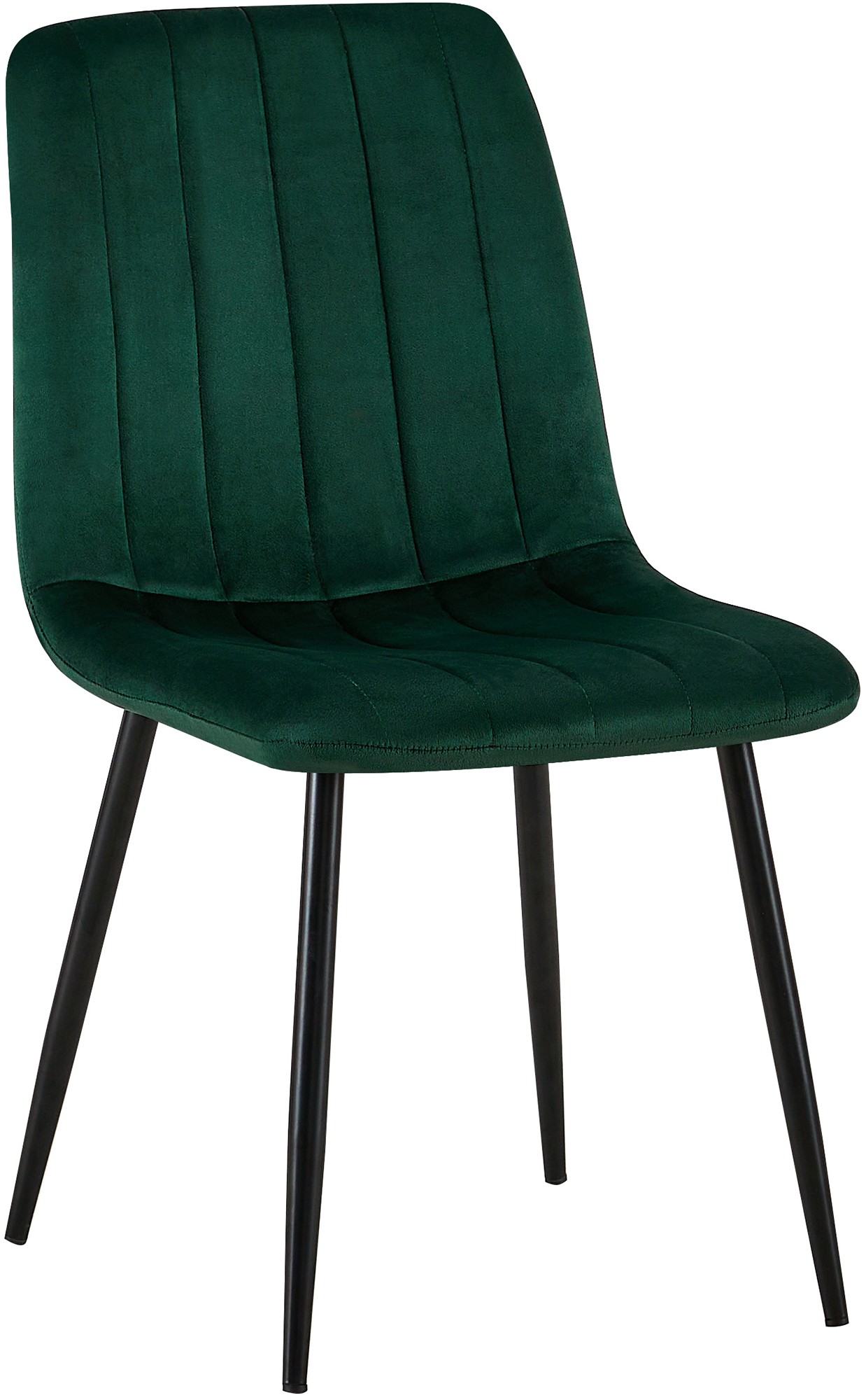 Chaise de salle à manger Dijon avec Piètement en métal noir