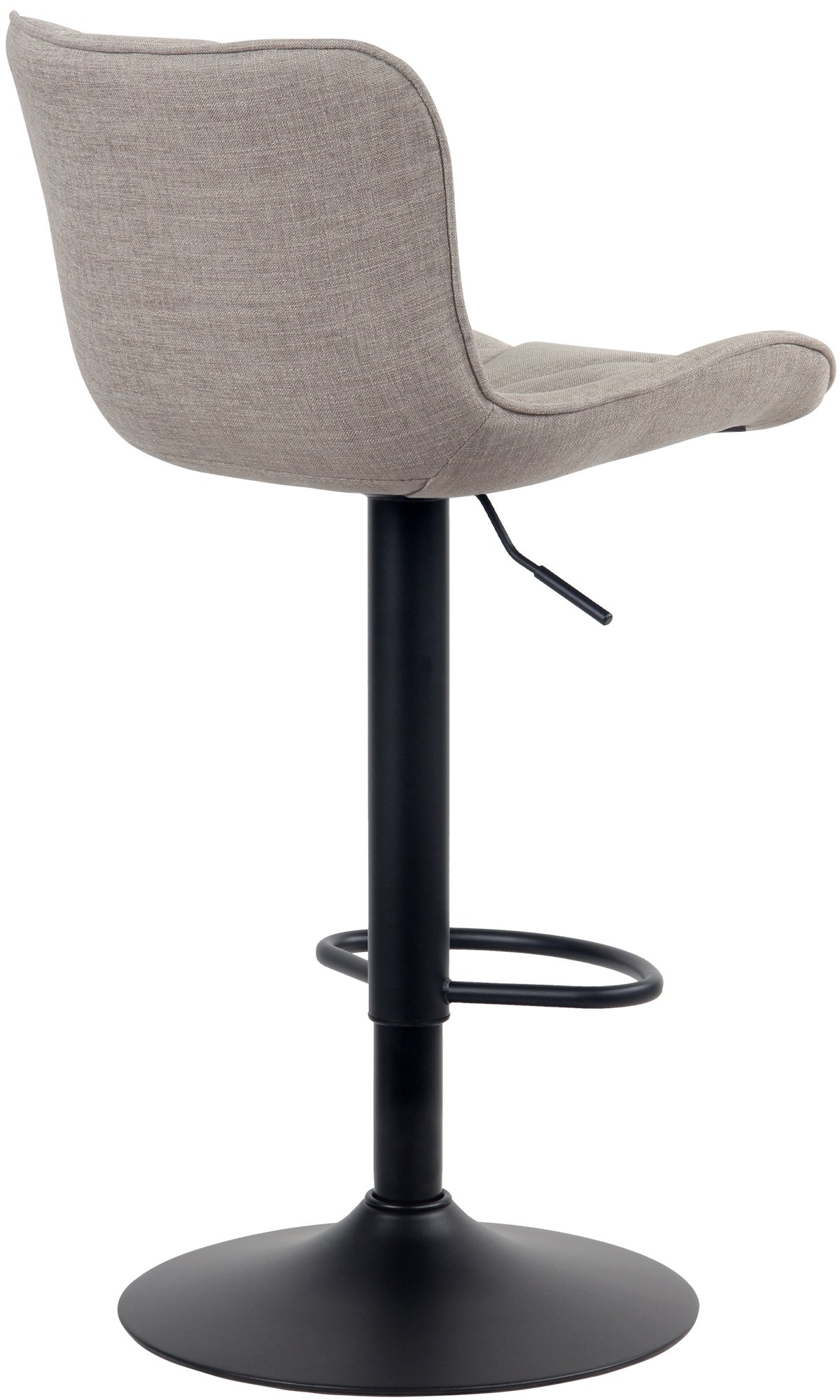 Tabouret de bar Linus Pied en Métal Hauteur réglable Siège pivotant