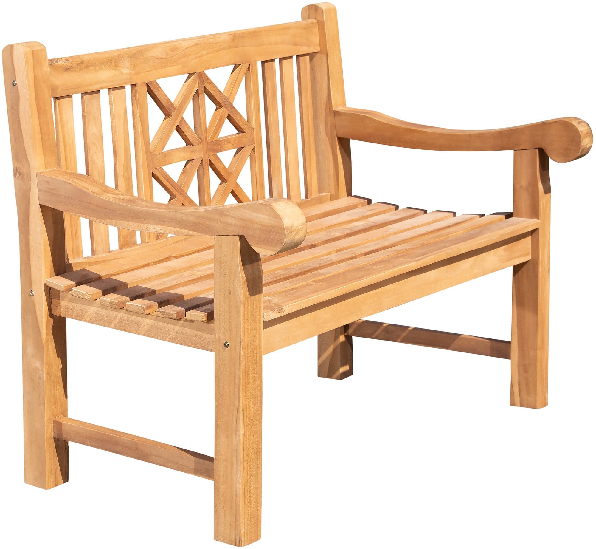 Banc de jardin en bois de teck Florida