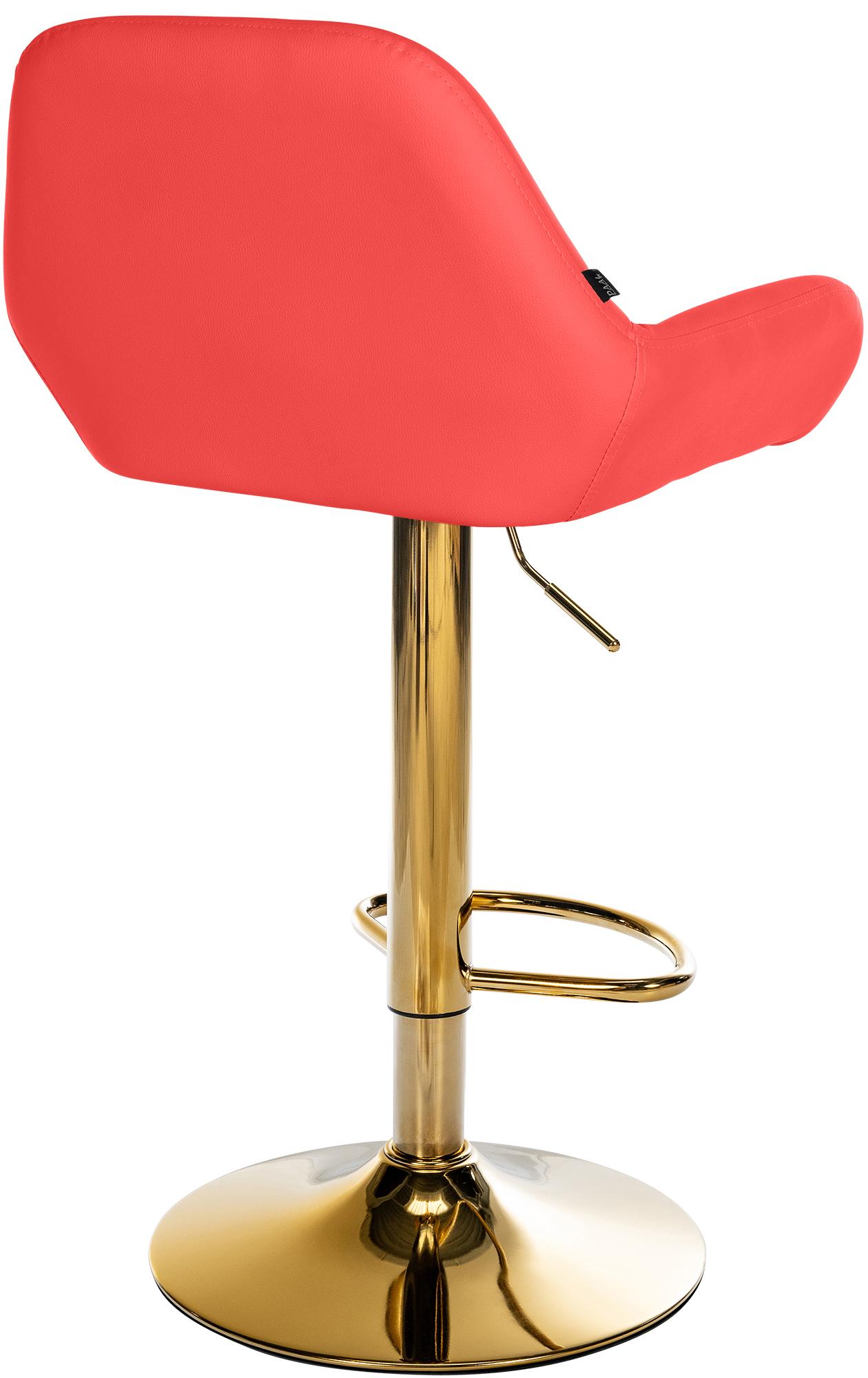 Tabouret de bar Braga Gold similicuir