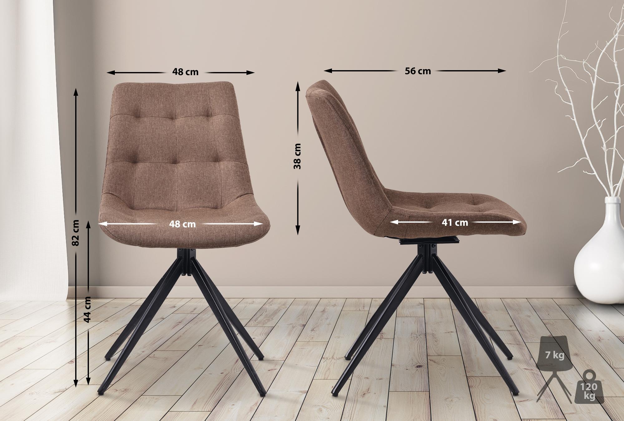 Chaise de salle à manger Merna