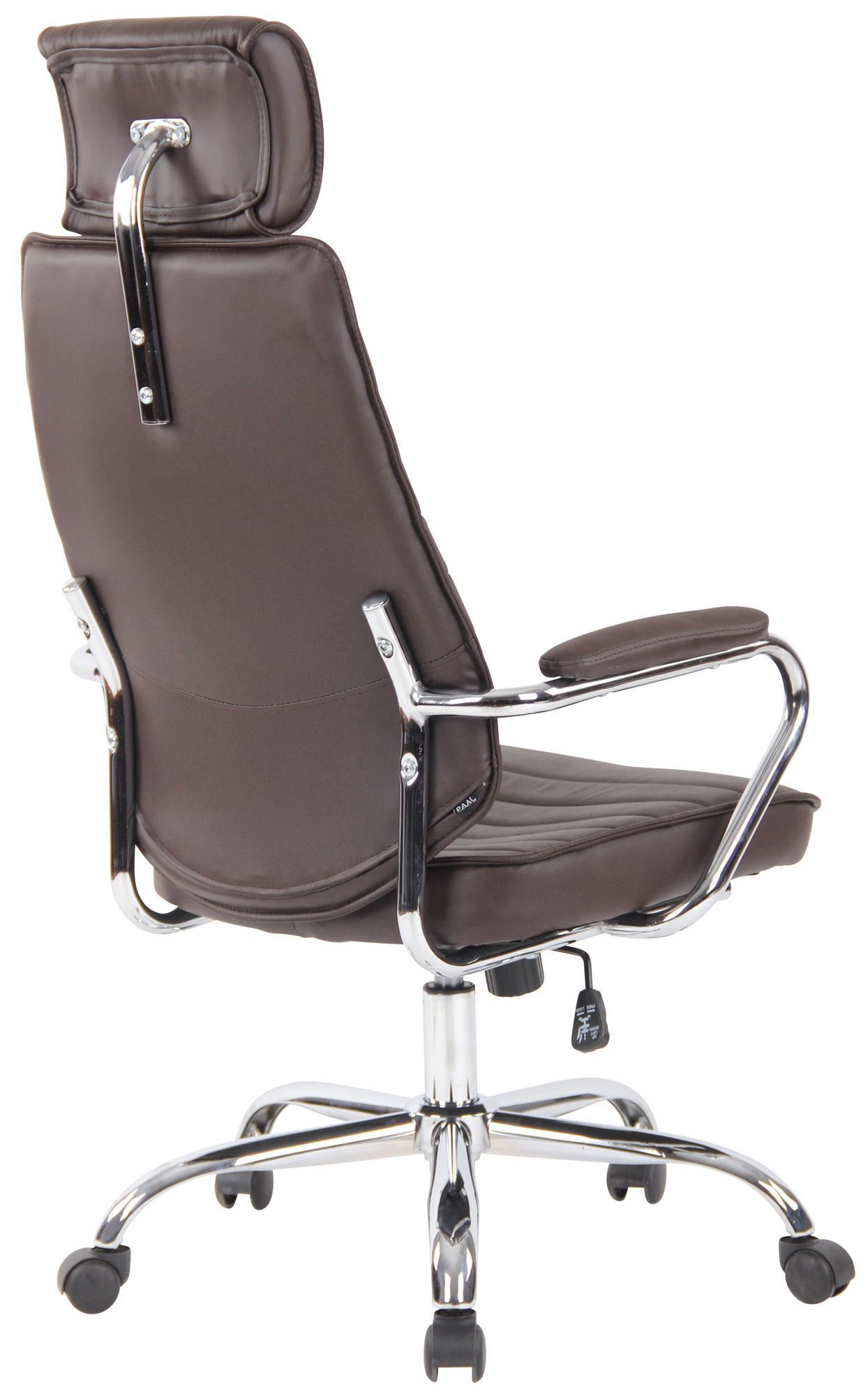 Fauteuil de bureau Rako en cuir véritable