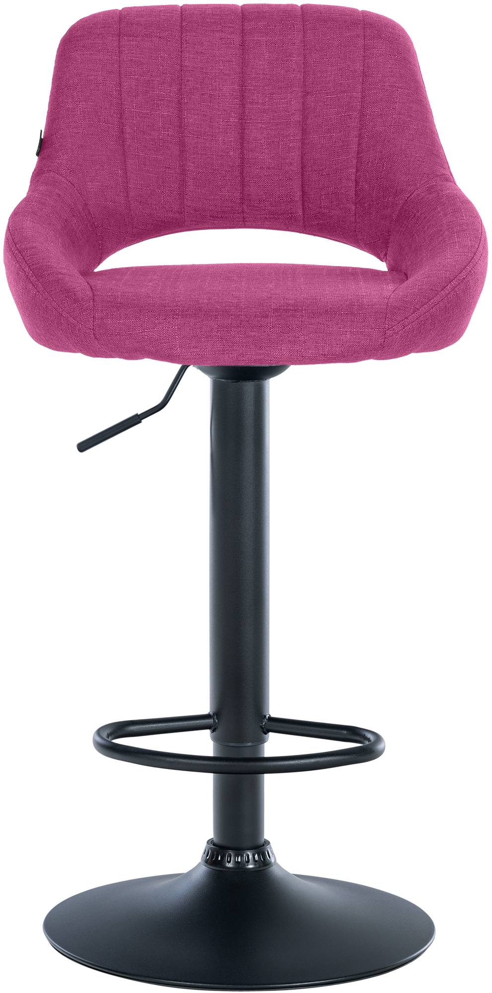 Tabouret de bar Milet en tissu