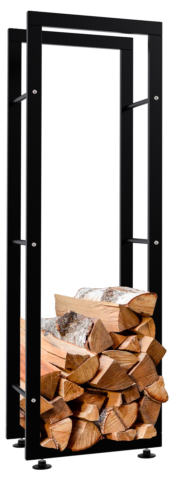 Porte-bûches pour bois de cheminée Keri V2