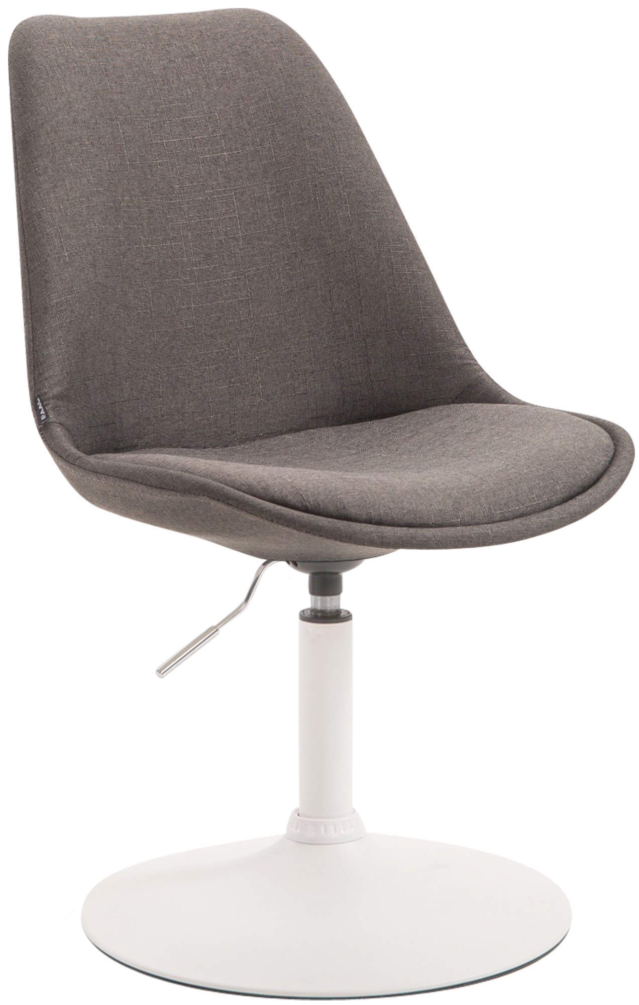 Chaise de salle à manger Maverick tissu avec pied trompette
