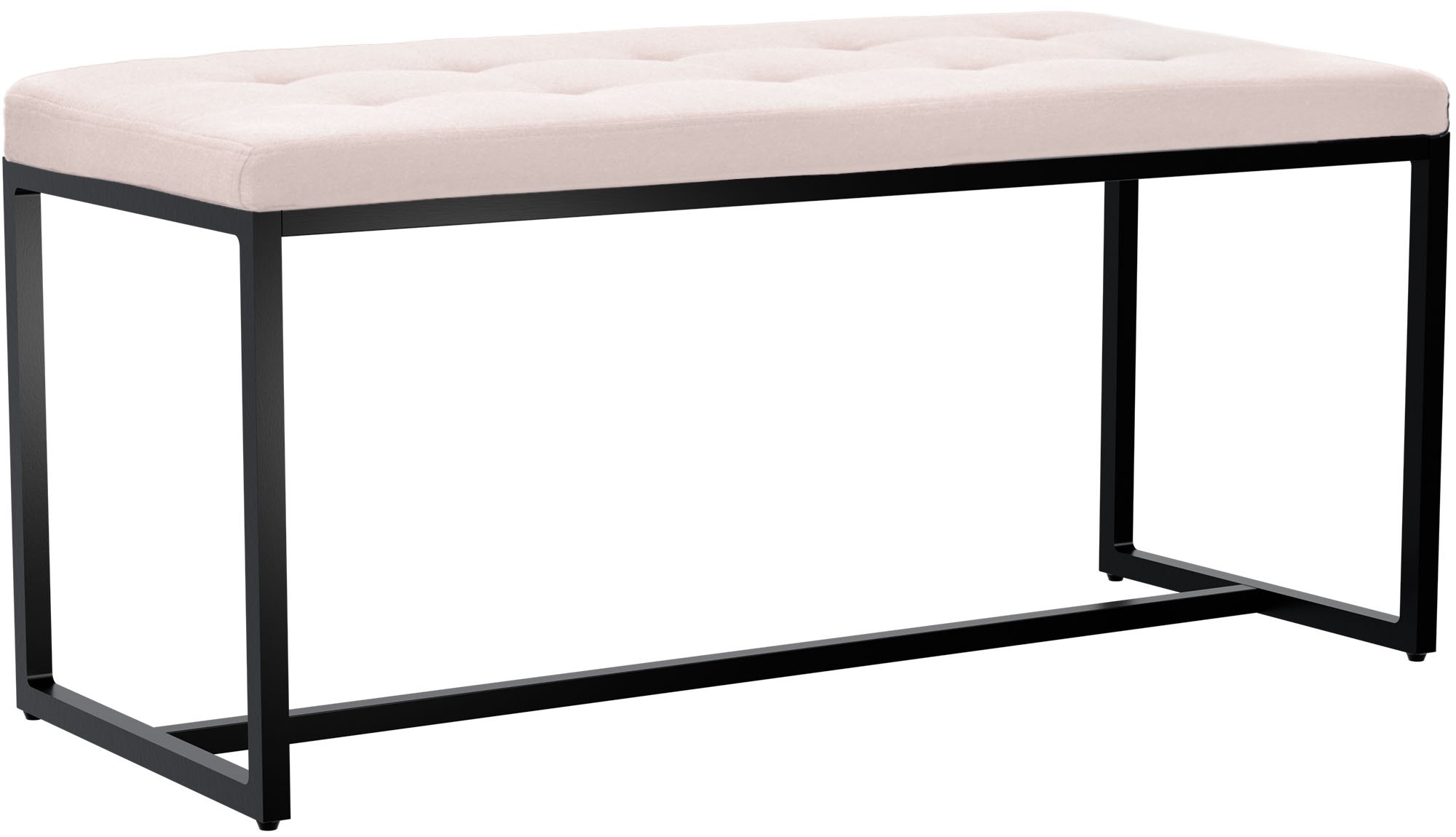 Banc Barci avec structure noire