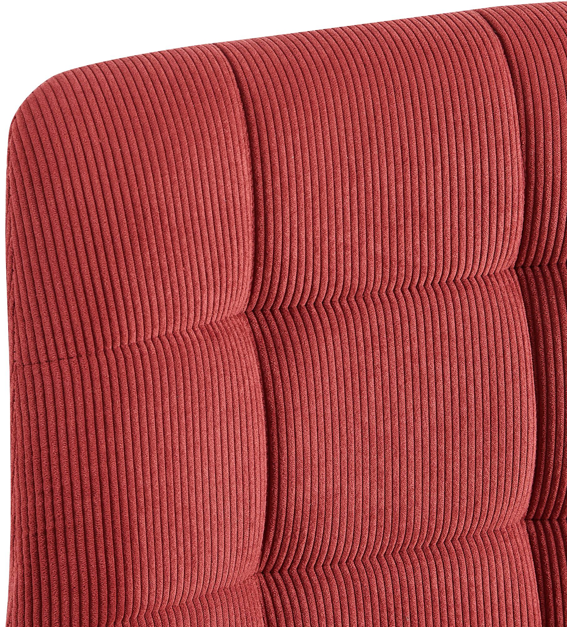 Lot de 2 chaises de salle a manger Antibes en velours cotele