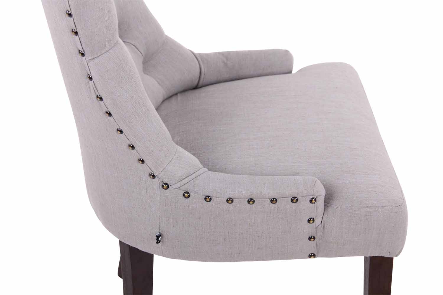 Lot de 2 chaises de salle à manger Aberdeen en tissu
