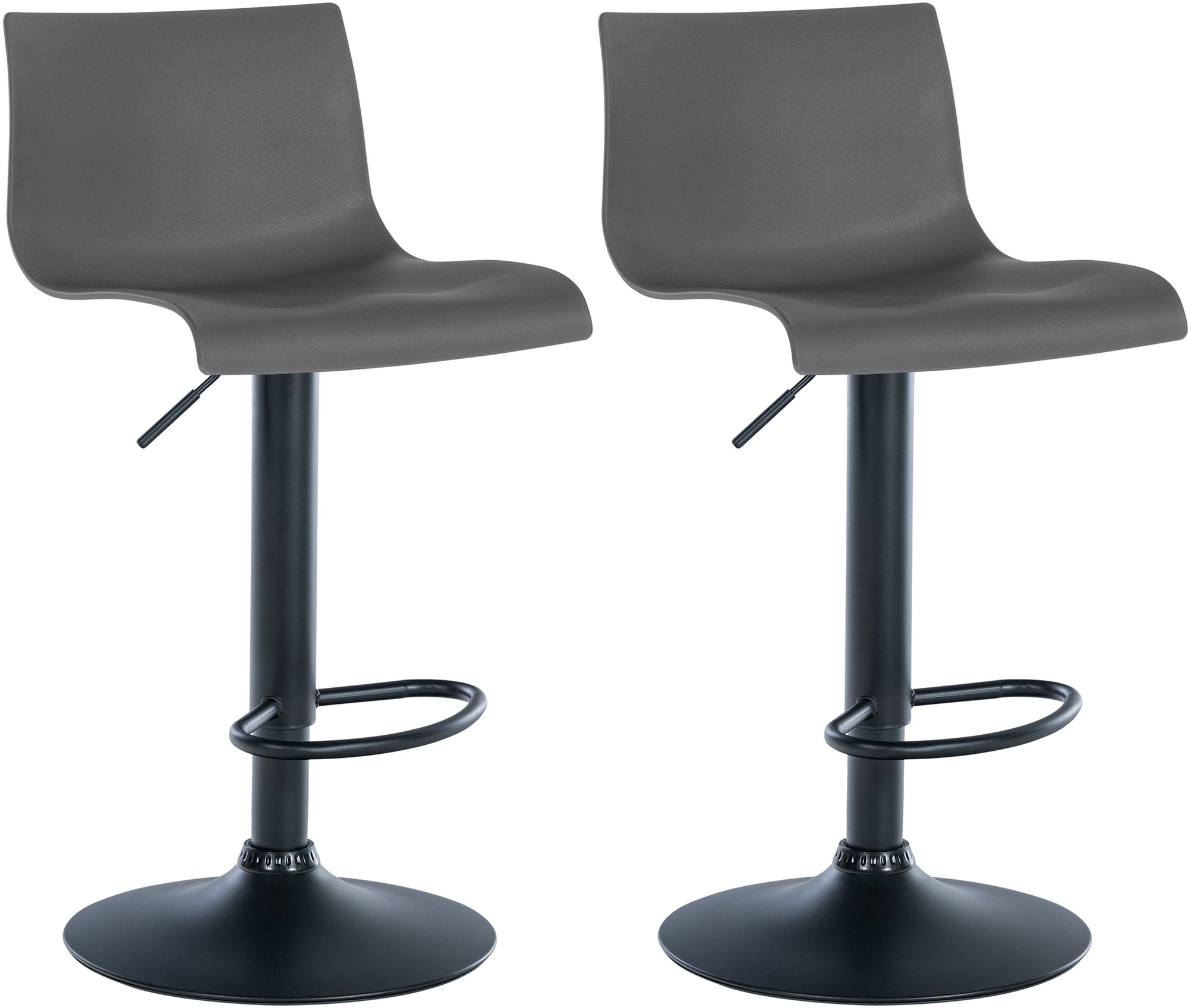 Lot de 2 tabourets de bar Branford