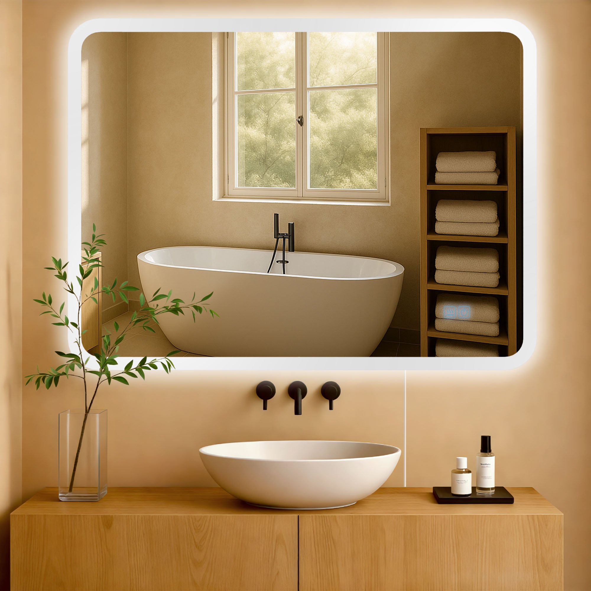Miroir de salle de bain Jericho