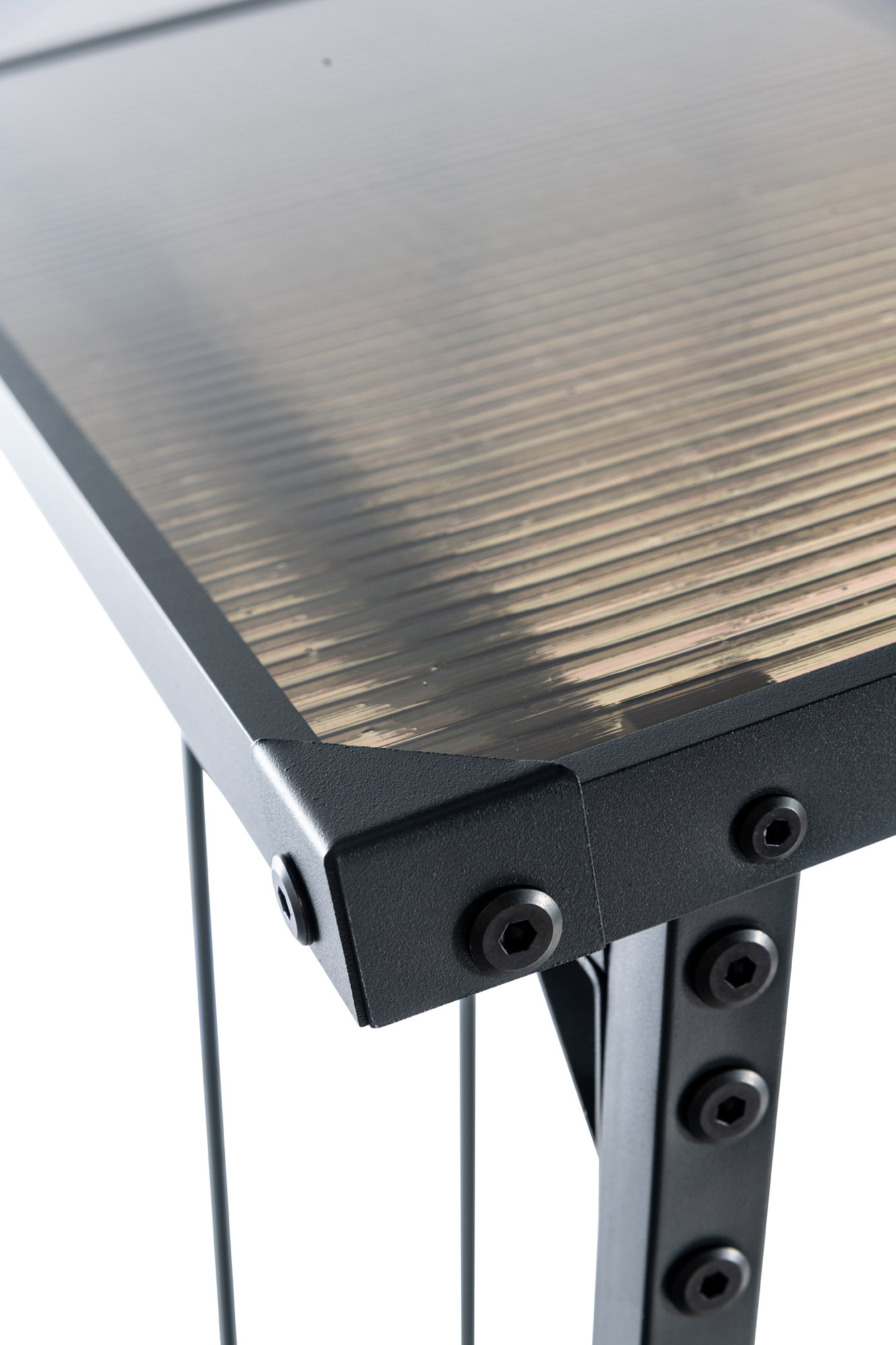 Abri pour bois de chauffage Ruston en Aluminium