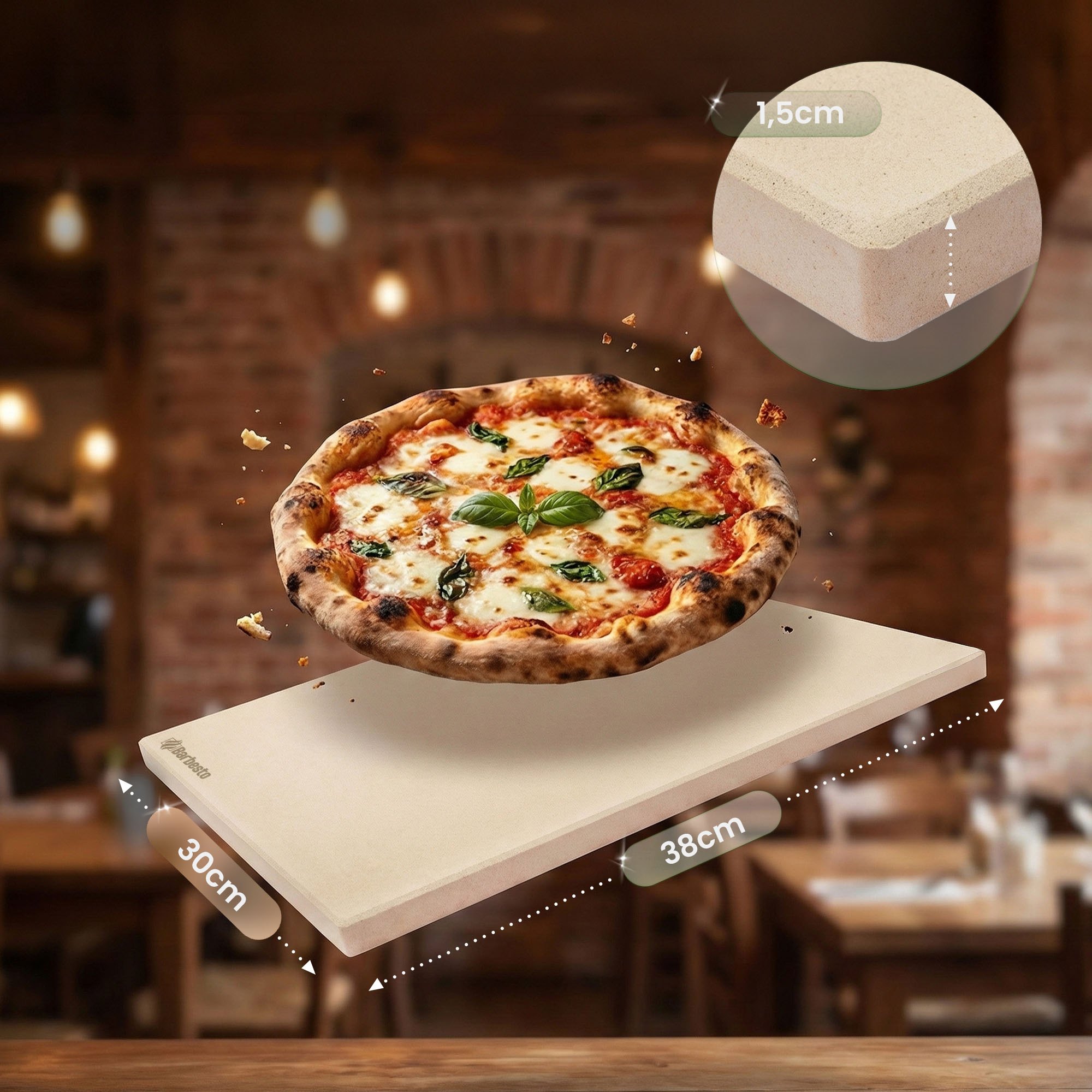 Pierre à pizza