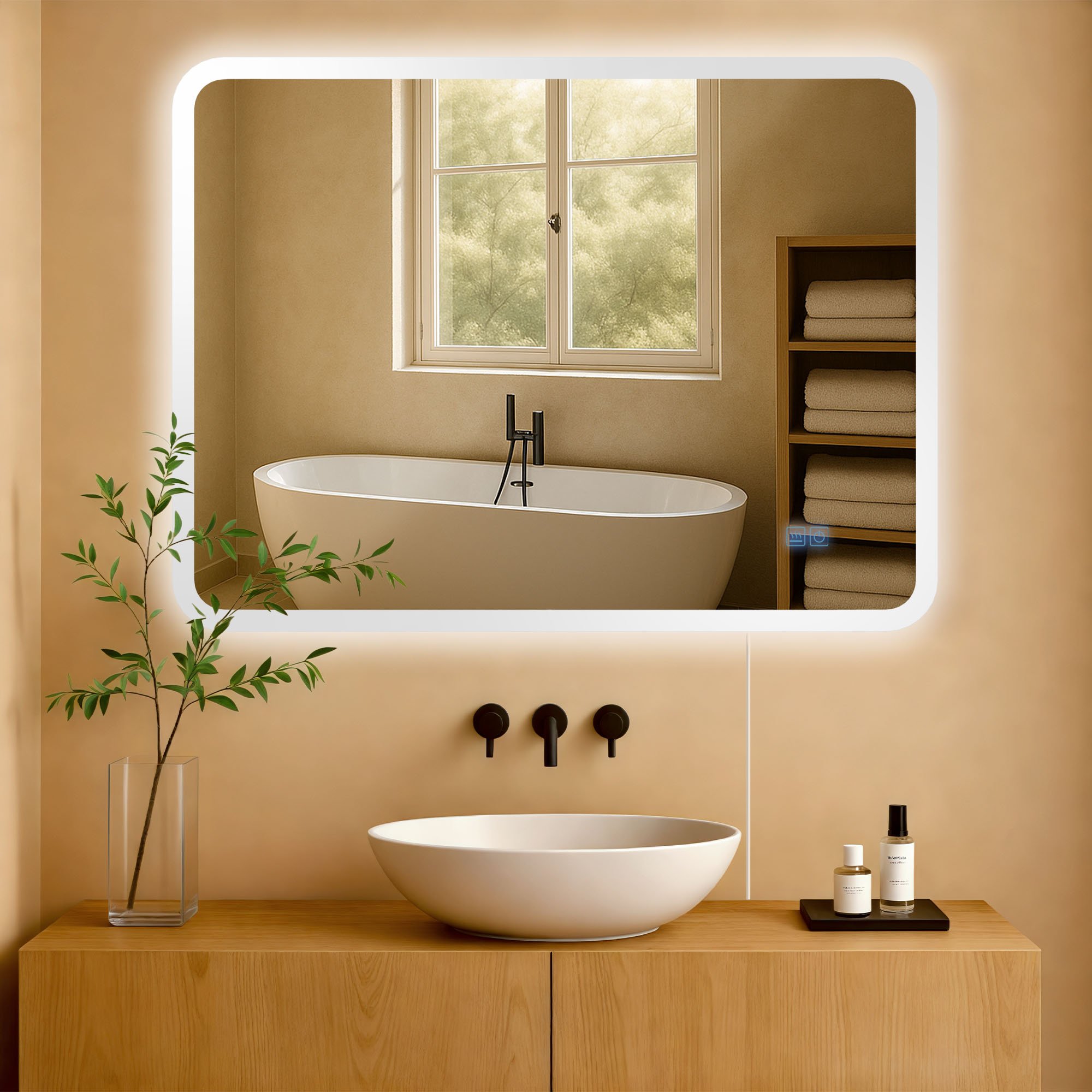 Miroir de salle de bain Jericho