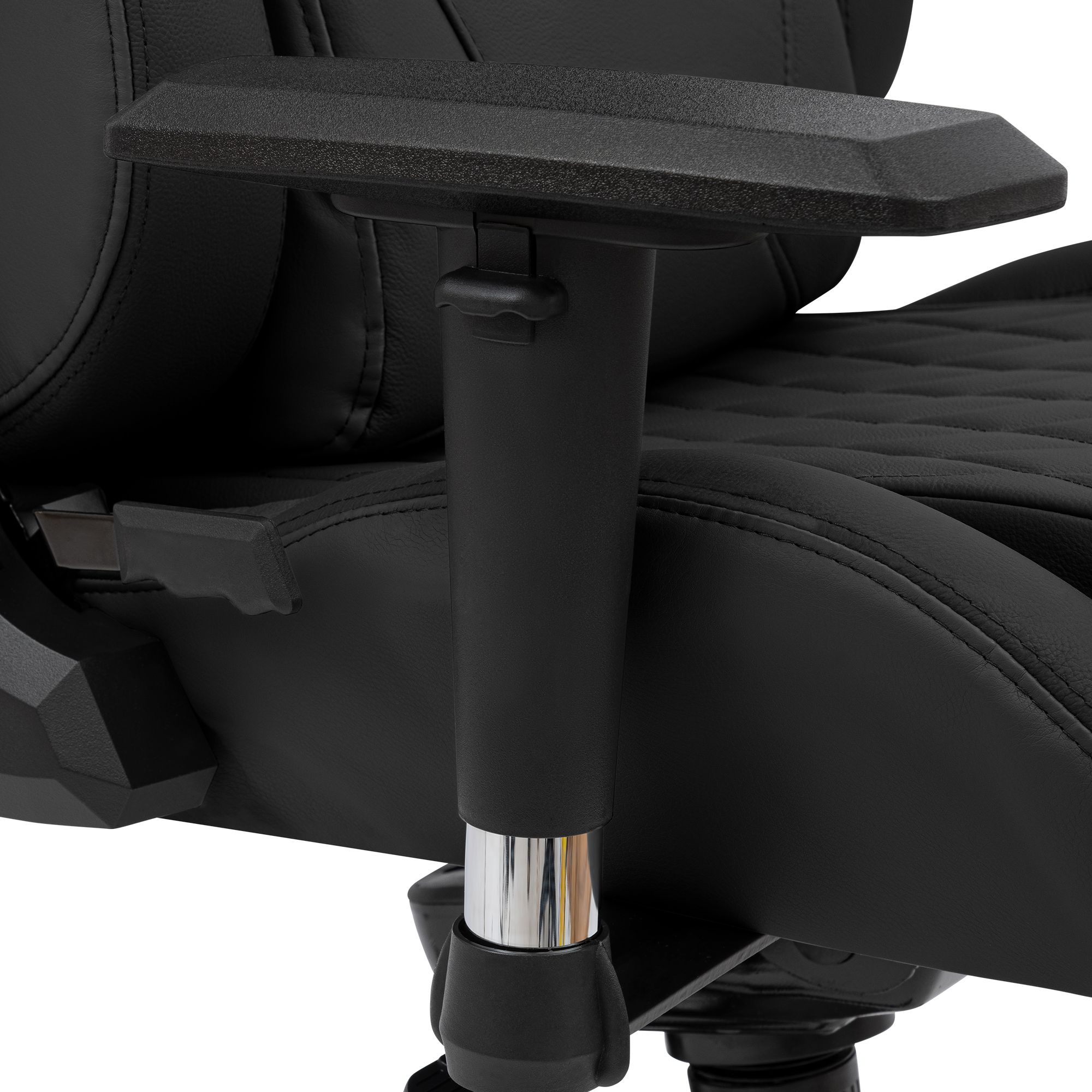 Fauteuil de bureau Keren revêtement en cuir véritable