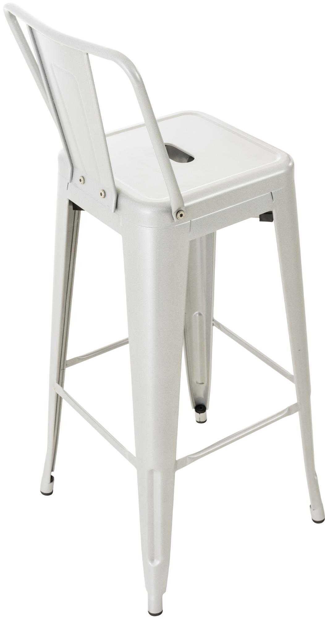 Tabouret de bar en métal Mason