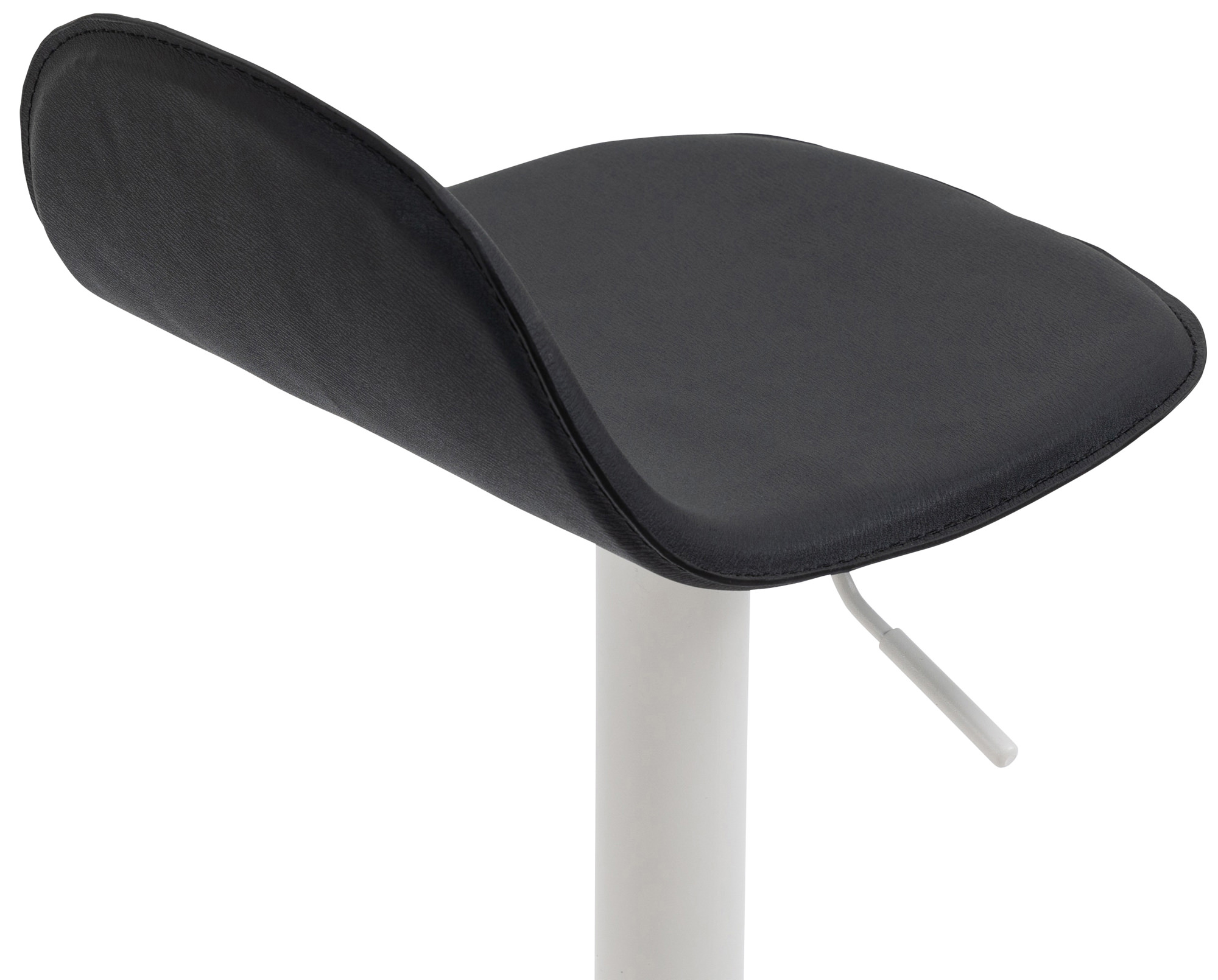 Lot de 2 tabourets de bar design Lana V2 similicuir