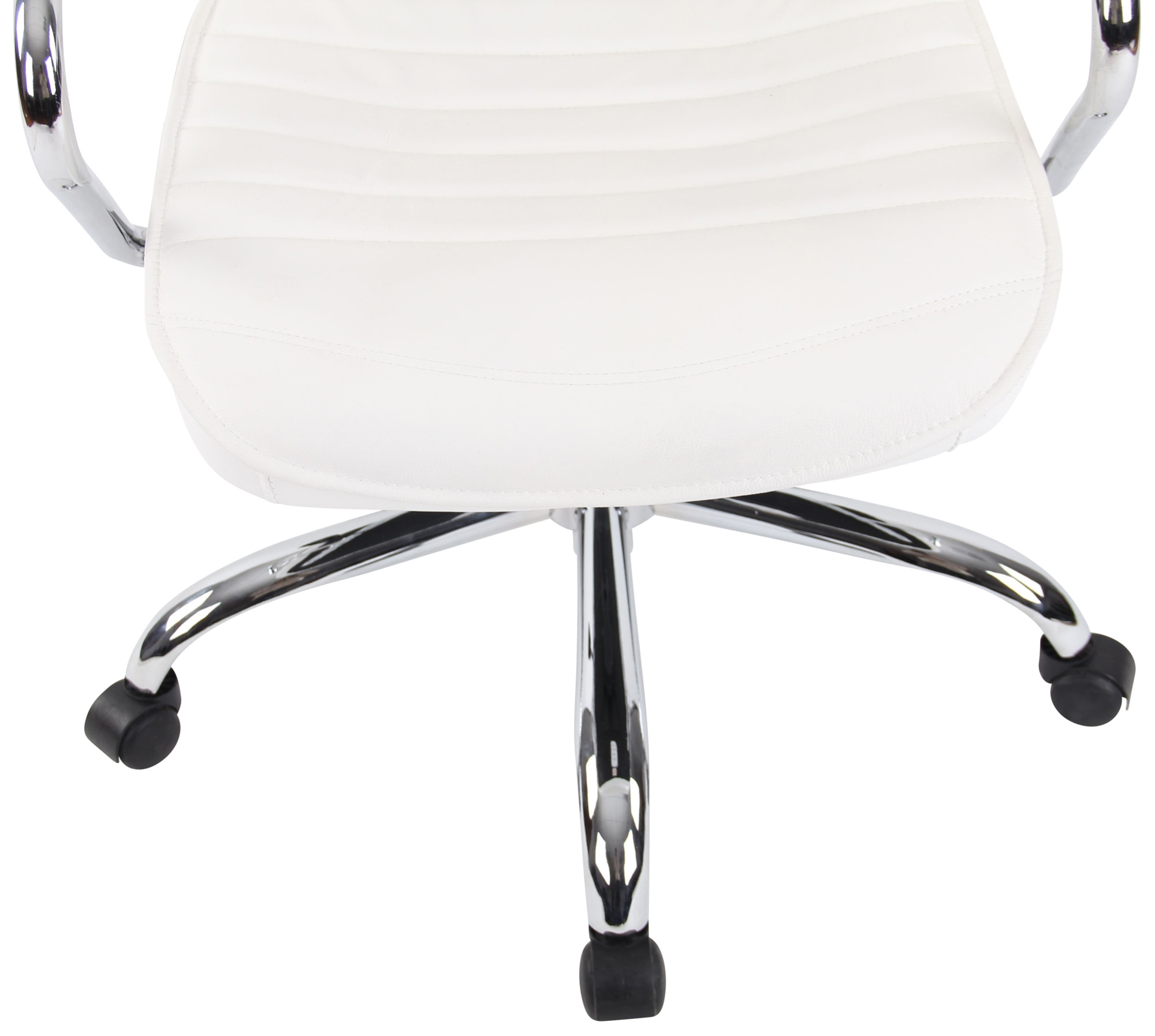 Fauteuil de bureau Rako en cuir véritable