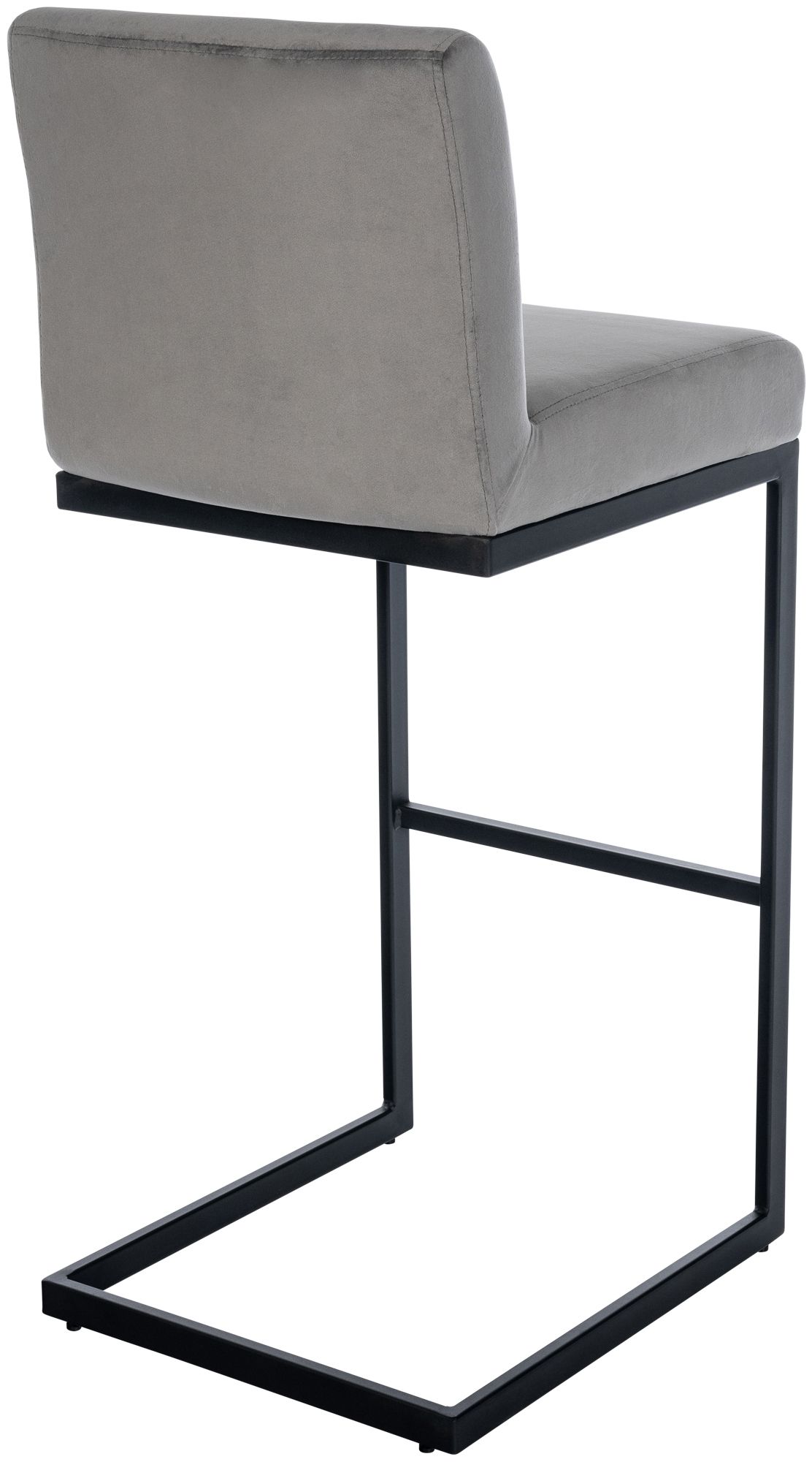 Lot de 2 tabourets de bar Hopewell en velours