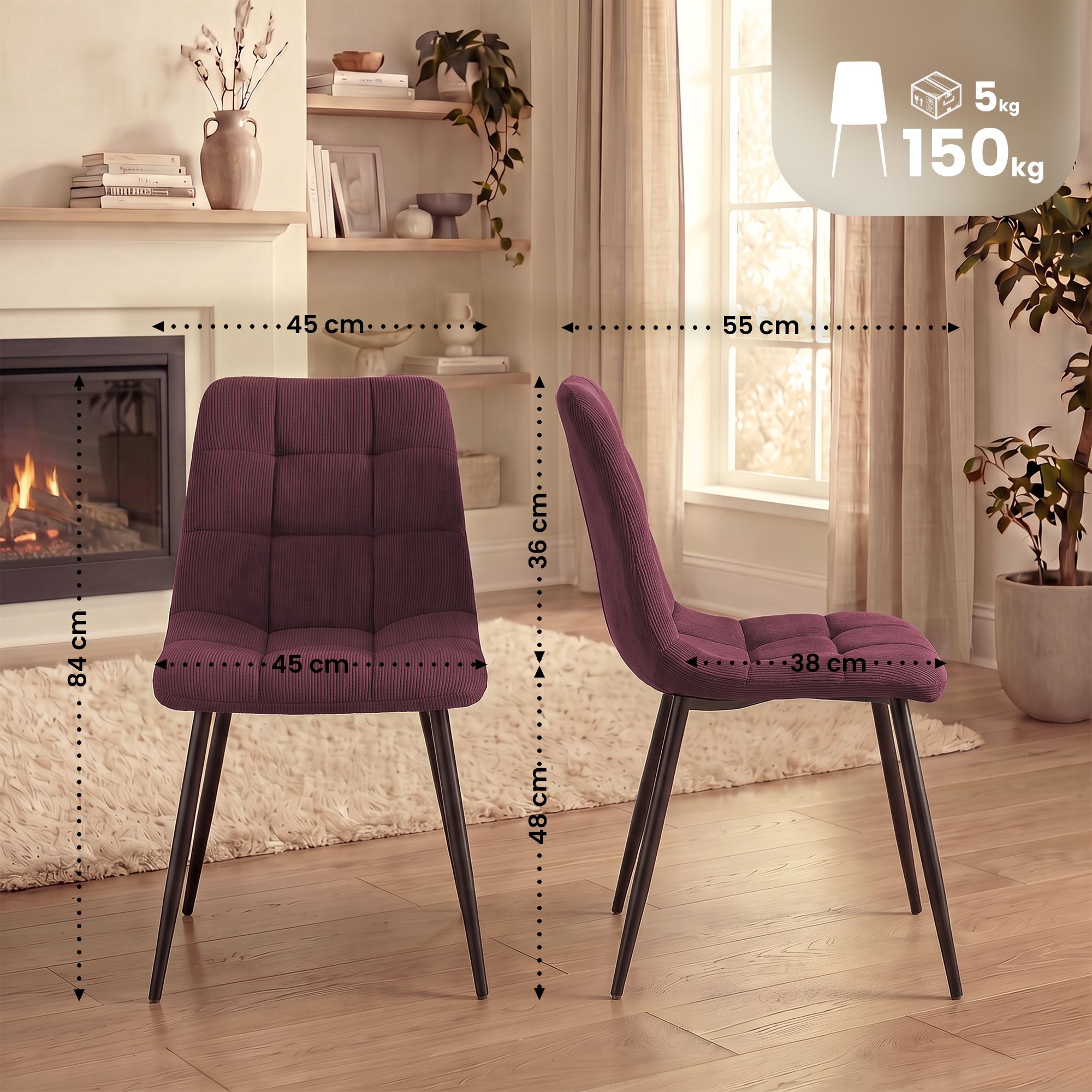 Chaise de salle à manger Tilde