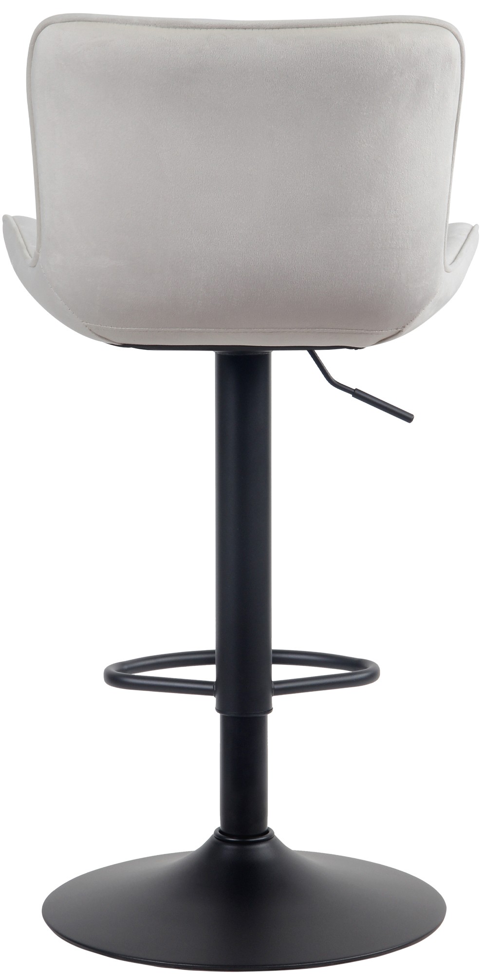 Lot de 2 Tabourets de bar Linus Pied en Métal réglable pivotant