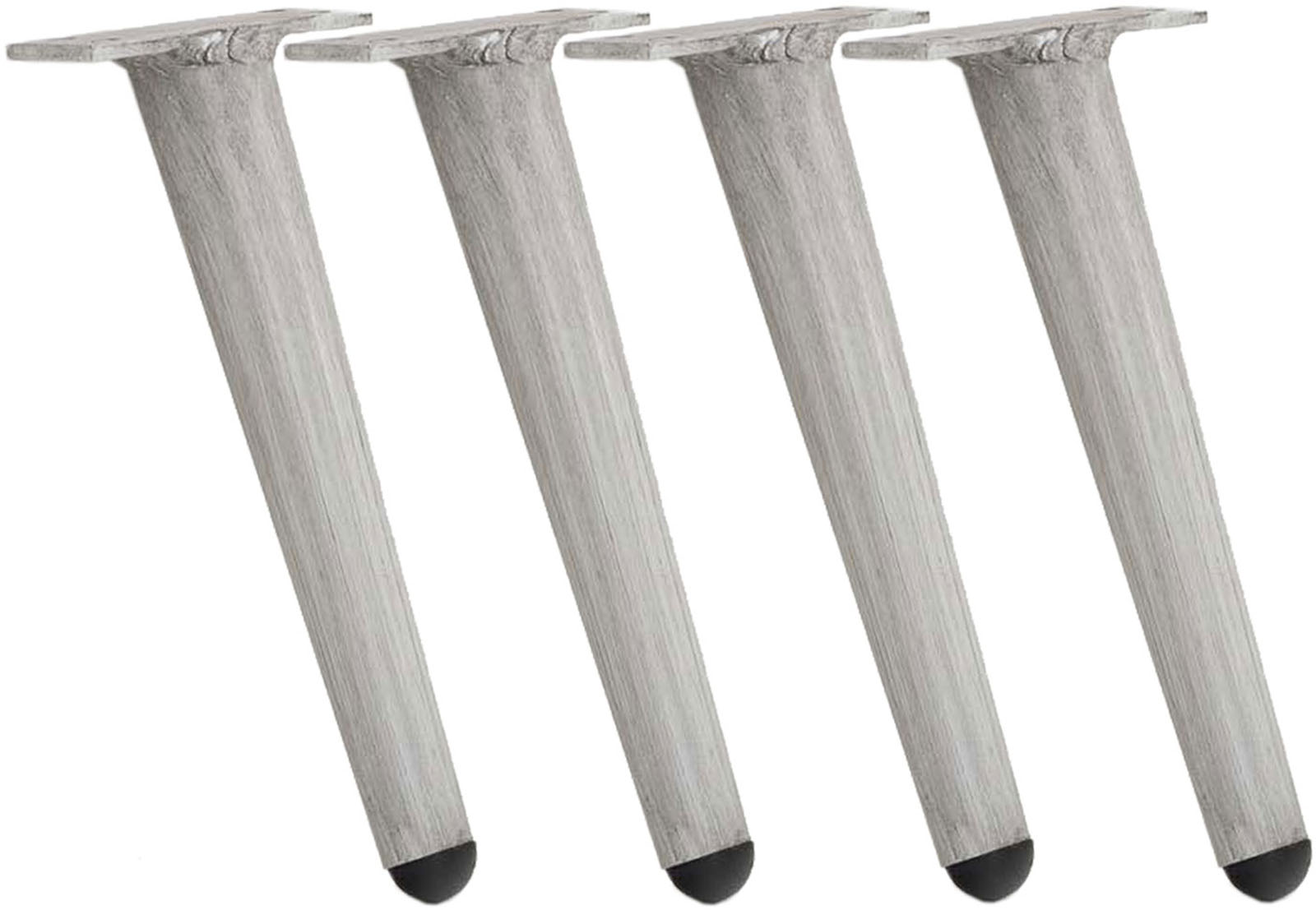 Lot de 4 pieds de meuble