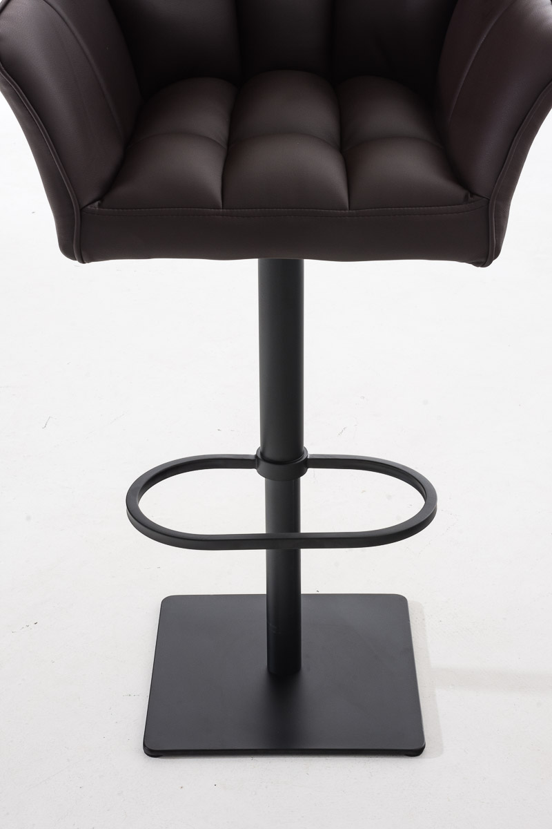 Tabouret de bar Damaso avec revetement en similicuir