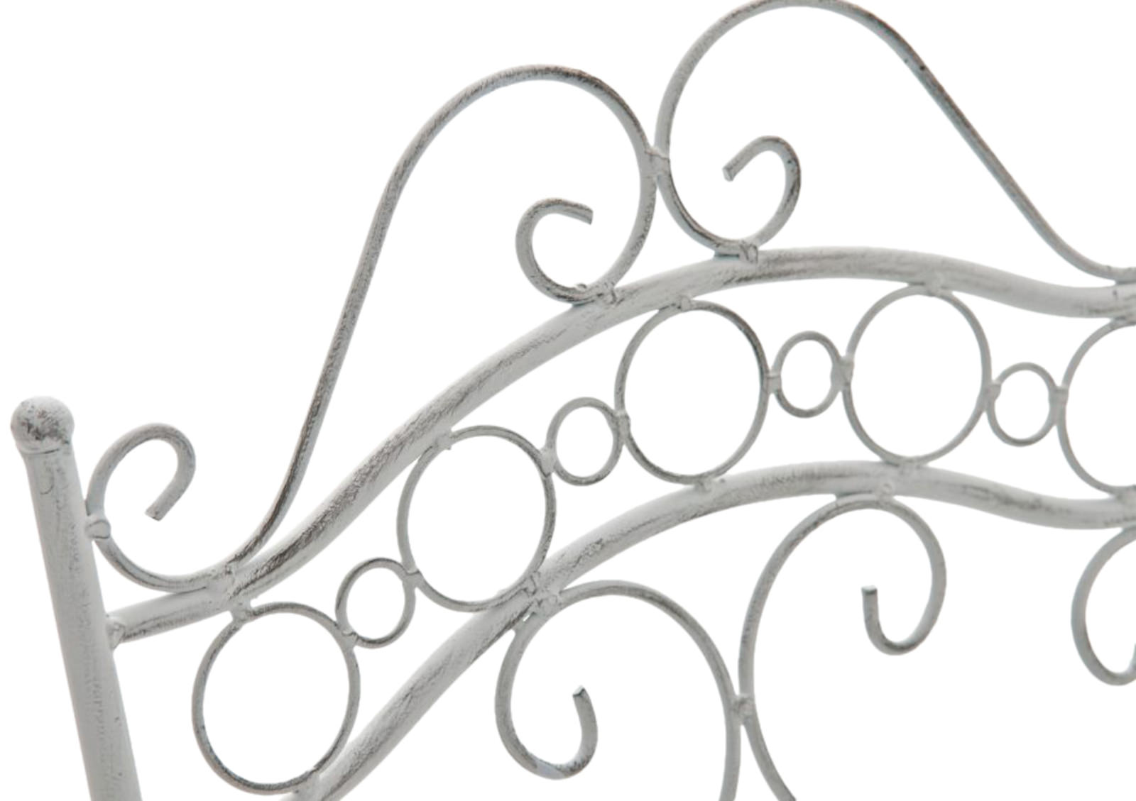 Lot de 2 Chaises de jardin pliables Indra en fer forgé