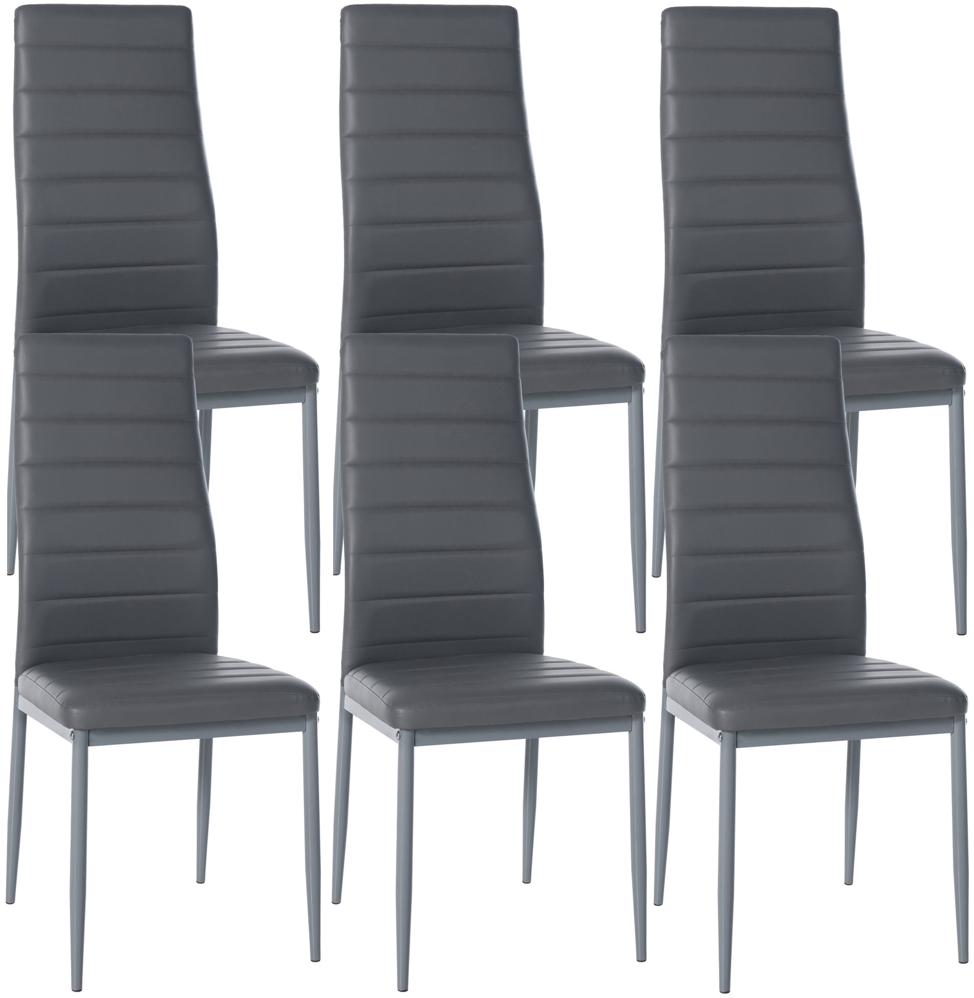 Lot de 6 chaises de salle à manger Mayfair