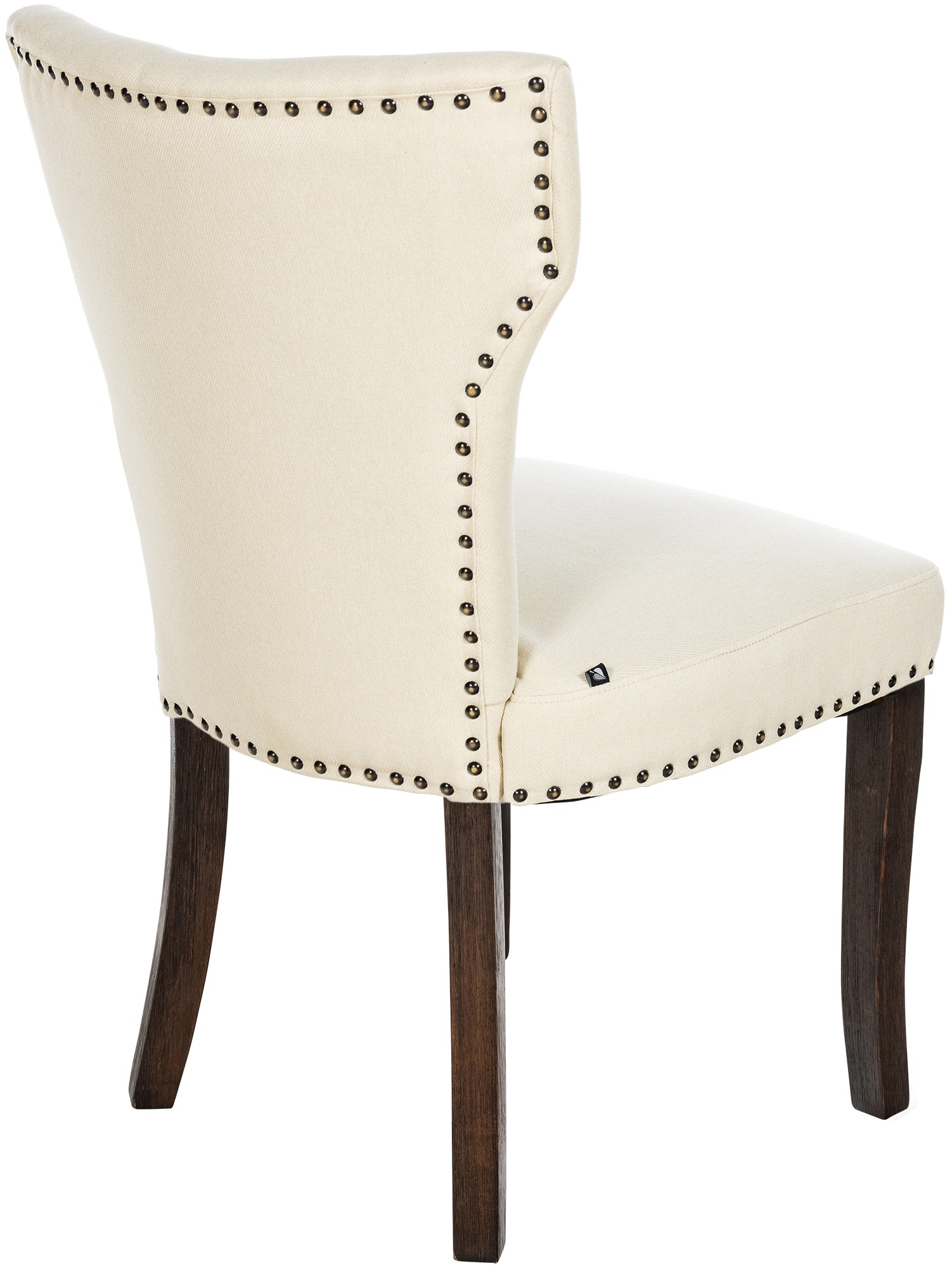 Lot de 2 chaises de salle à manger Zadar tissu