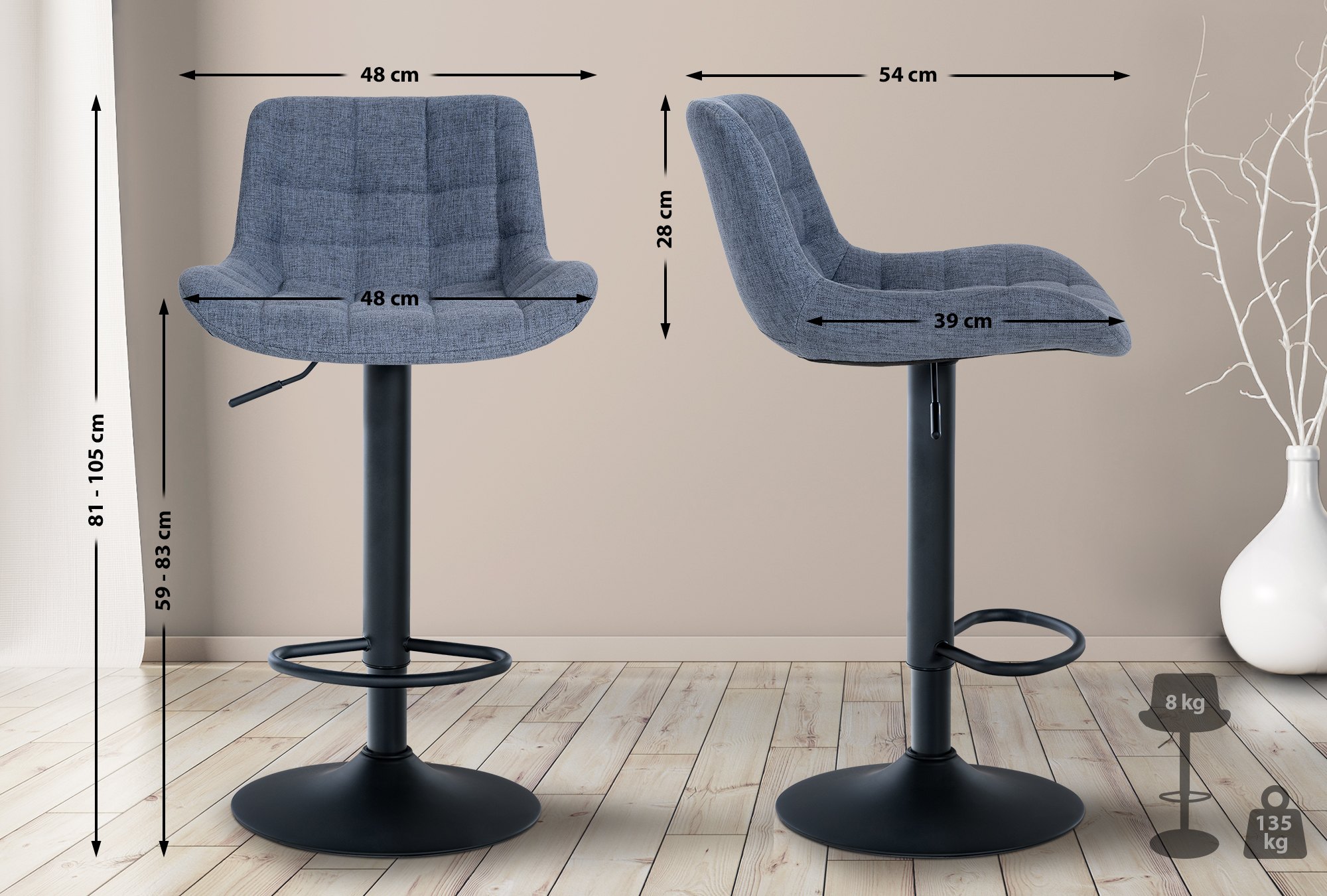 Tabouret de bar Tover