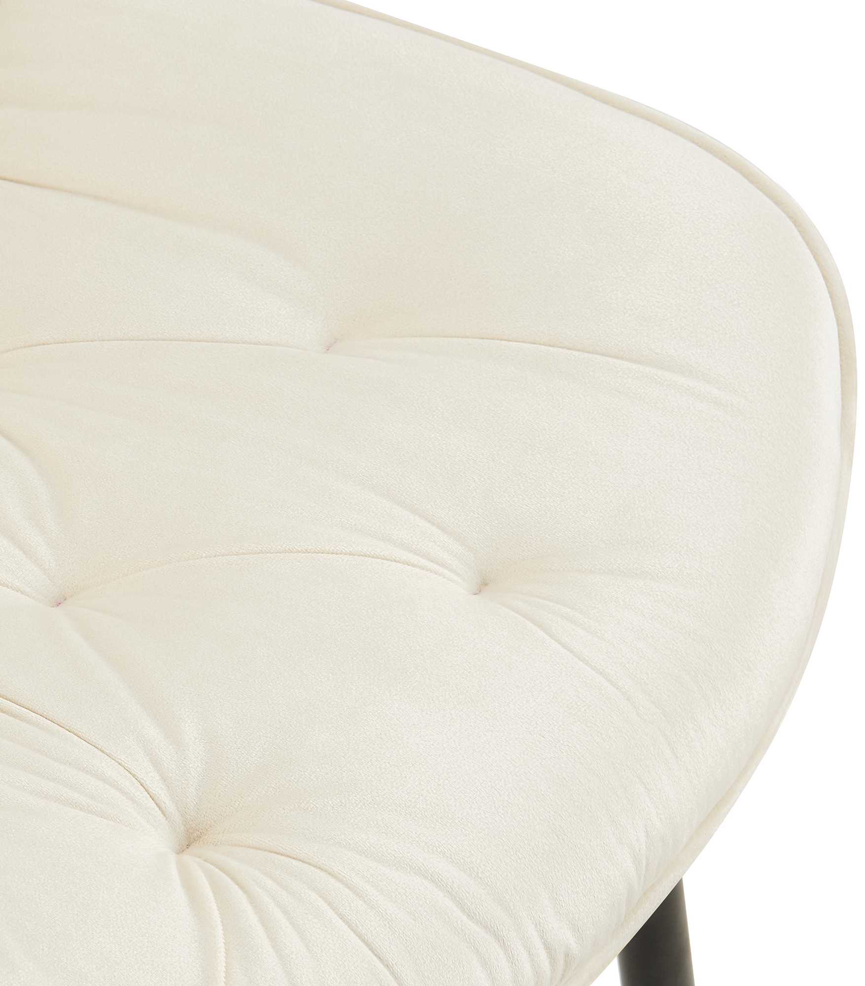 Lot de 2 chaises de salle à manger Wallace velours